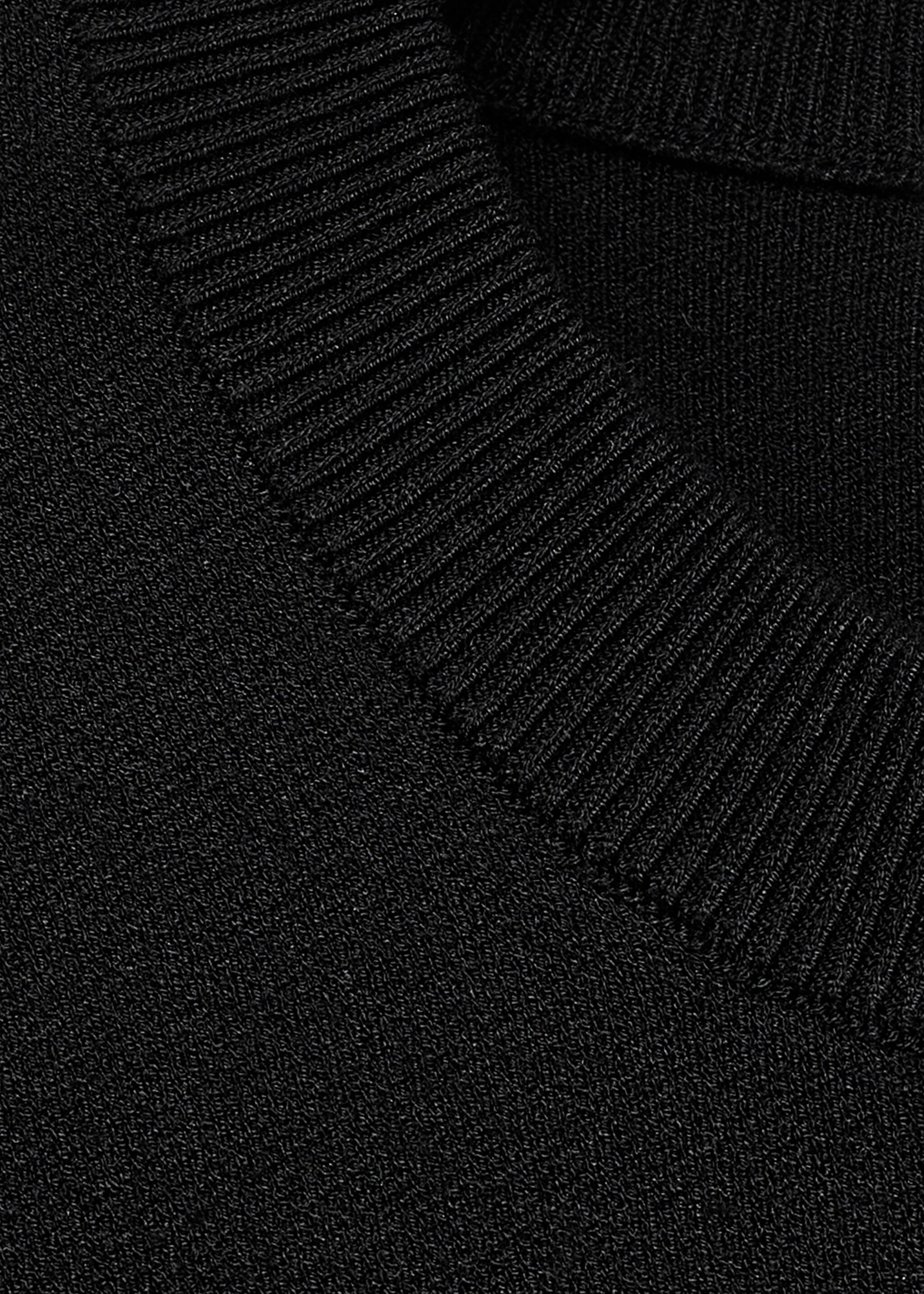 Jersey punto medio regular fit - Detalle del artículo 8, Negro. Ref: 17005981-00.
