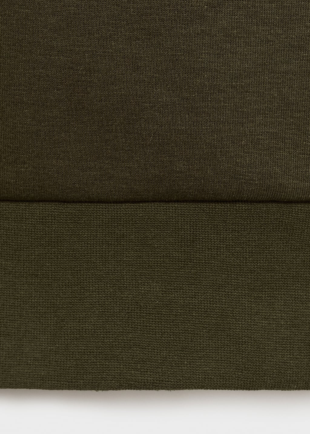 Regular-fit zipper-neck sweatshirt