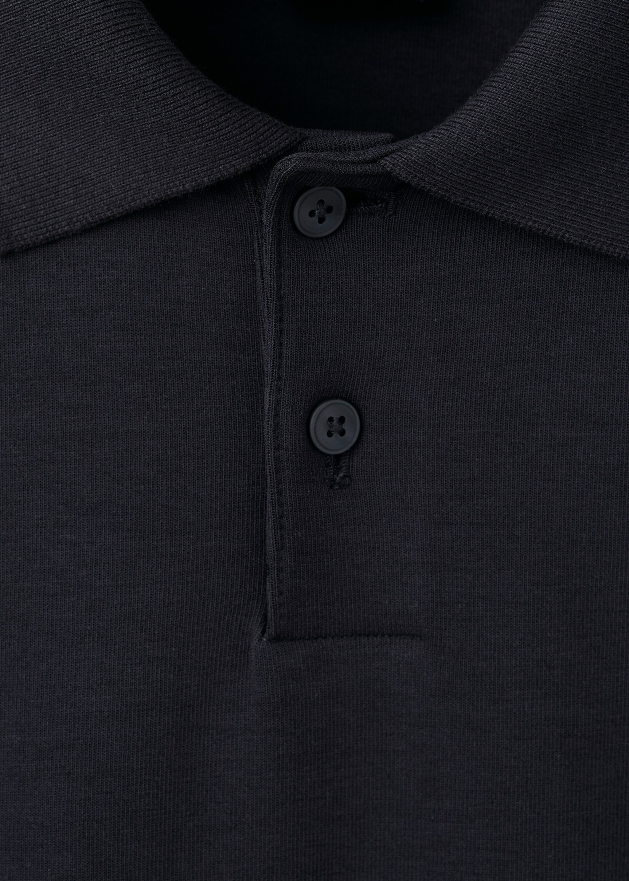Толстовка поло regular fit - Деталь изделия 8, Глубокий темно-синий. Ref: 17005984-00.