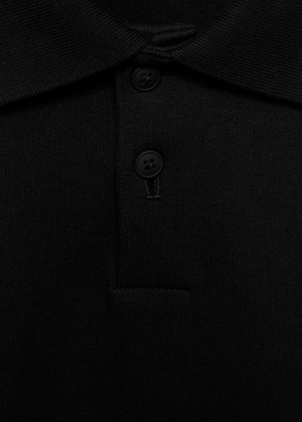 Regular-fit polo sweatshirt