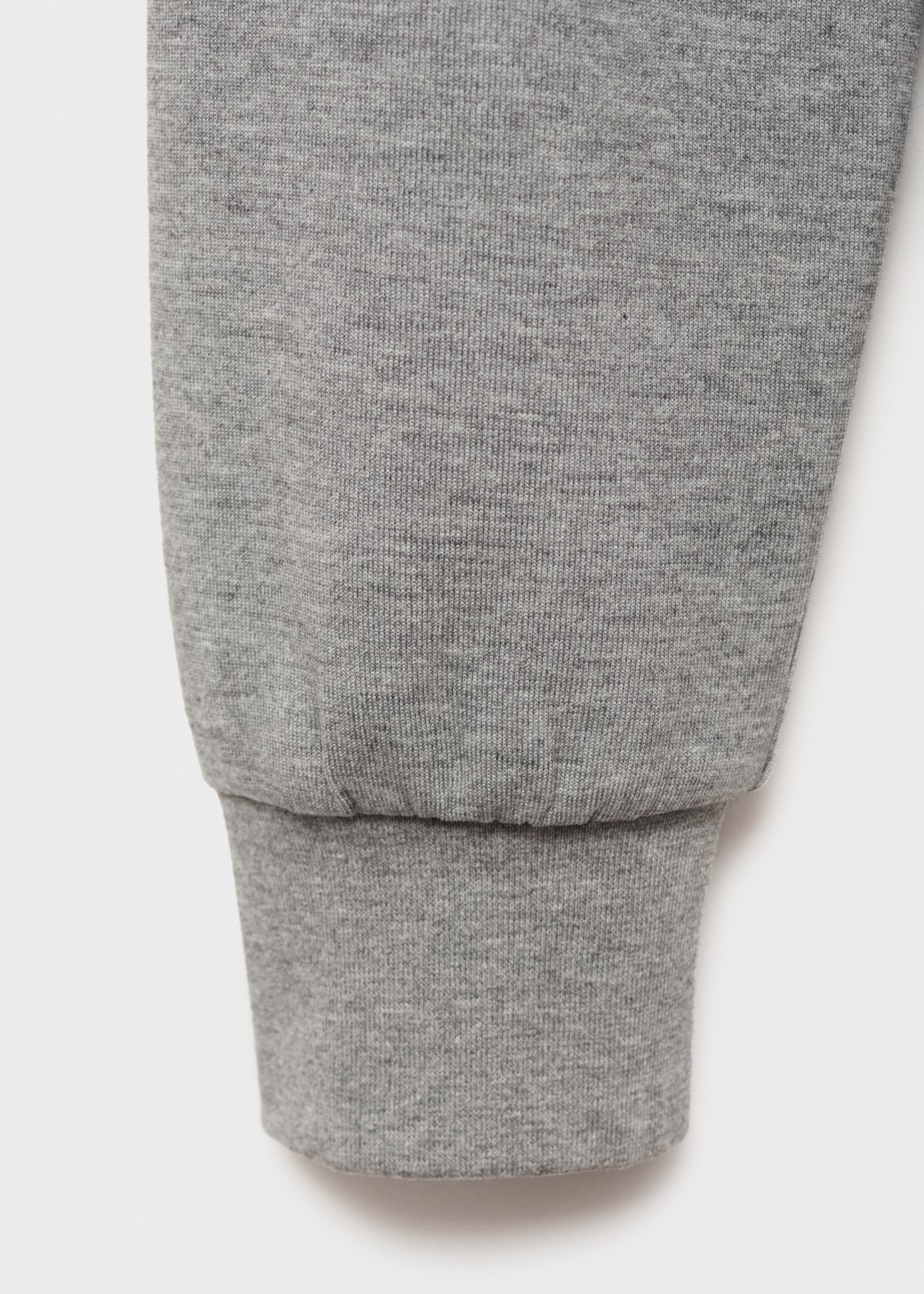 Sudadera algodón cuello cremallera - Detalle del artículo 0, Gris medio vigoré. Ref: 17005985-00.
