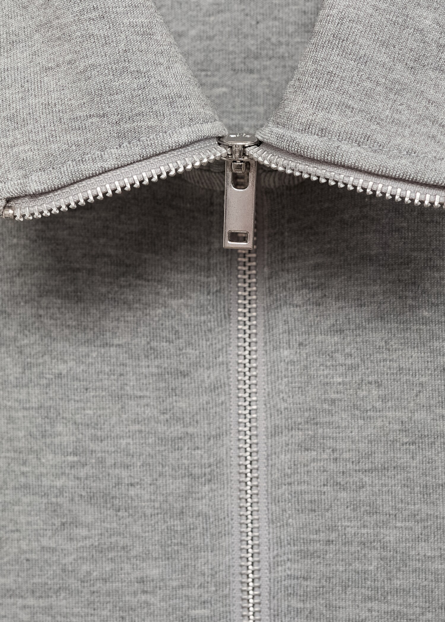 Sudadera algodón cuello cremallera - Detalle del artículo 8
