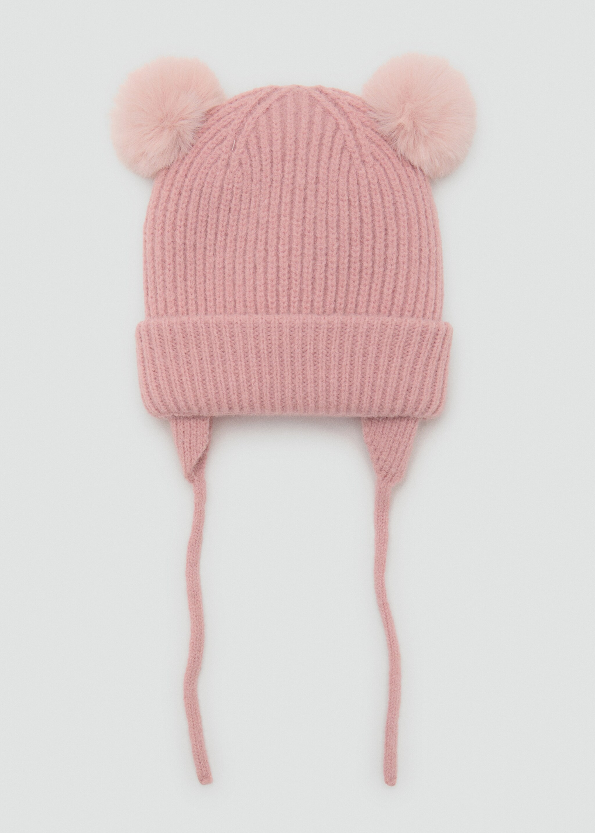 Hat pomponp - Article without model, Pale Pink. Ref: 17005986-00.