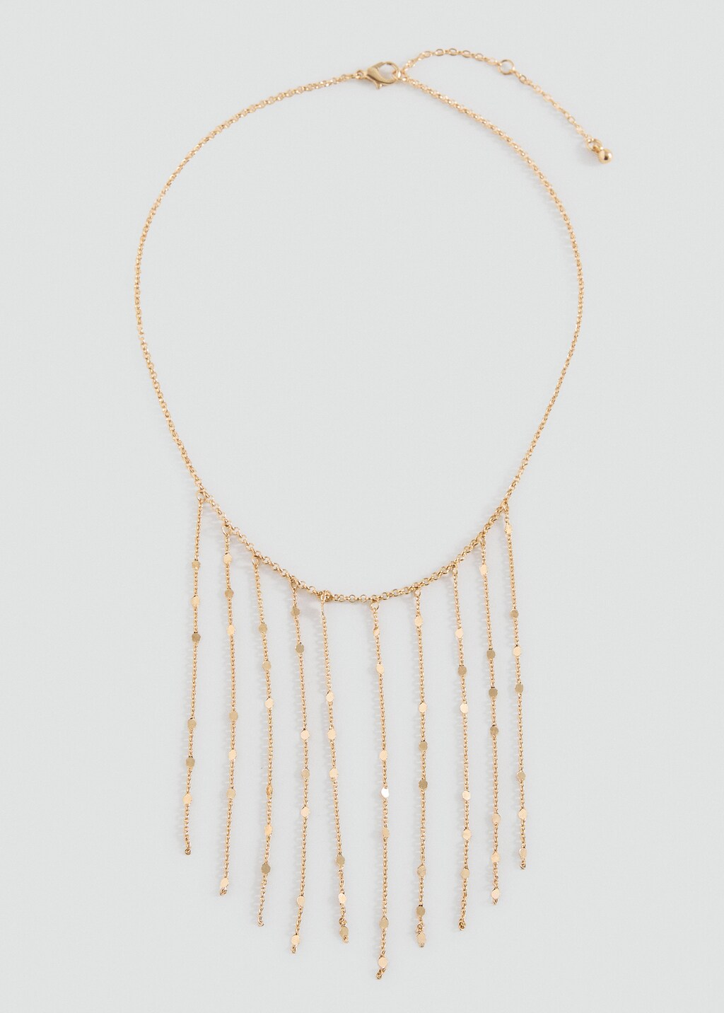 Long triple necklace