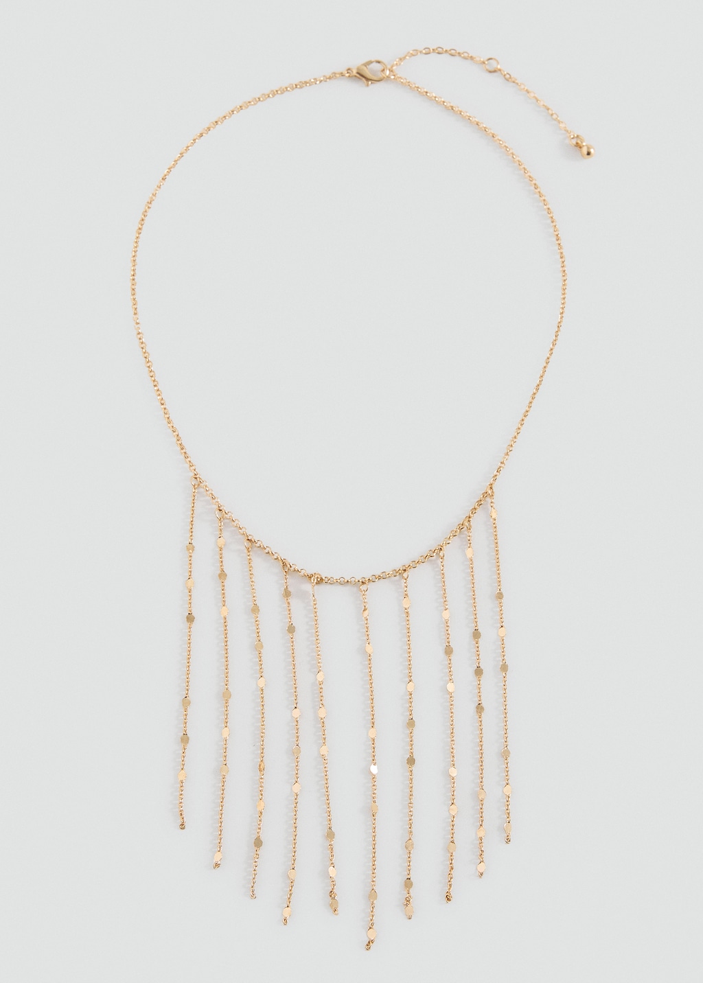 Long triple necklace