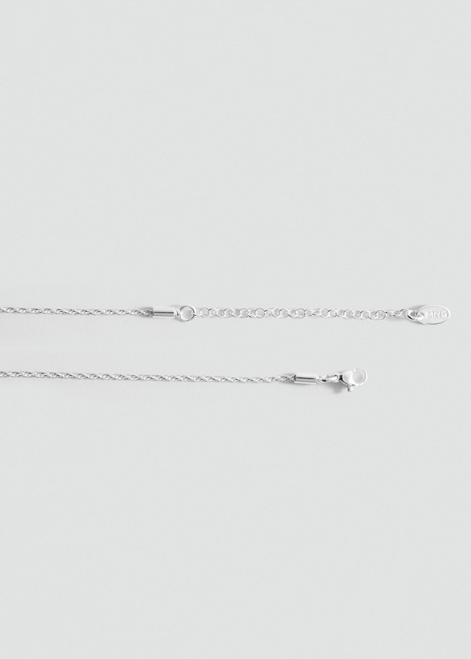 Interwoven hoops necklace - Details of the article 1