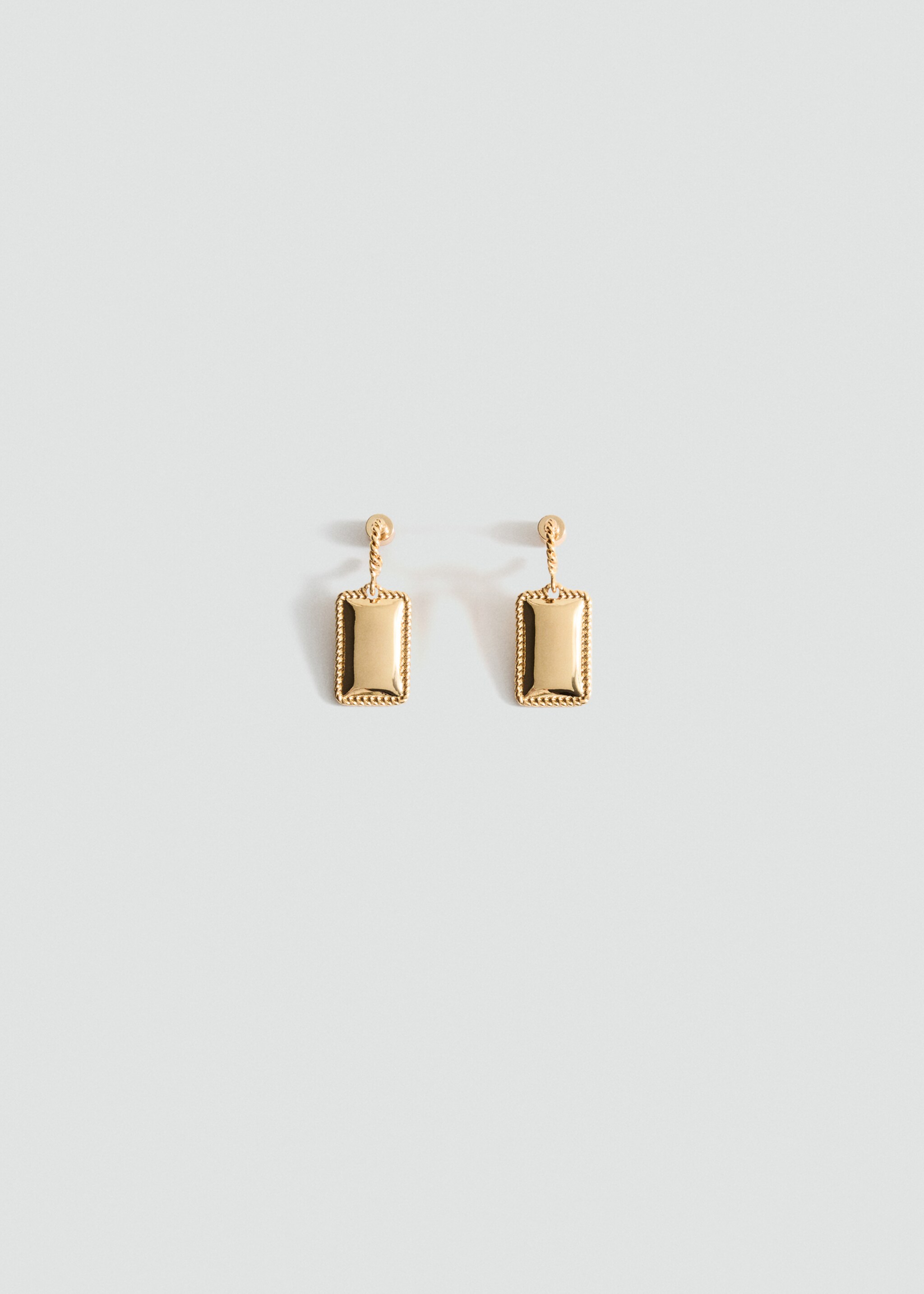 Pendientes diseño colgante - Artículo sin modelo, Oro. Ref: 17006005-00.