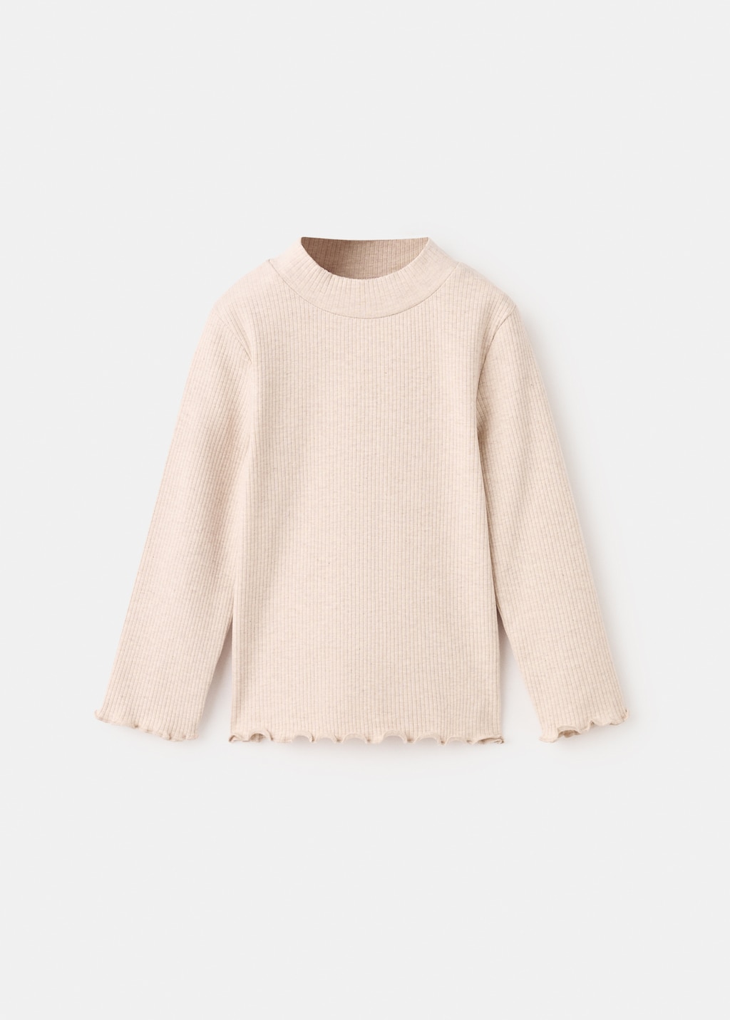 T Shirt Baby Girl Turtleneck Top Turtleneck Cotton T-shirt Kids