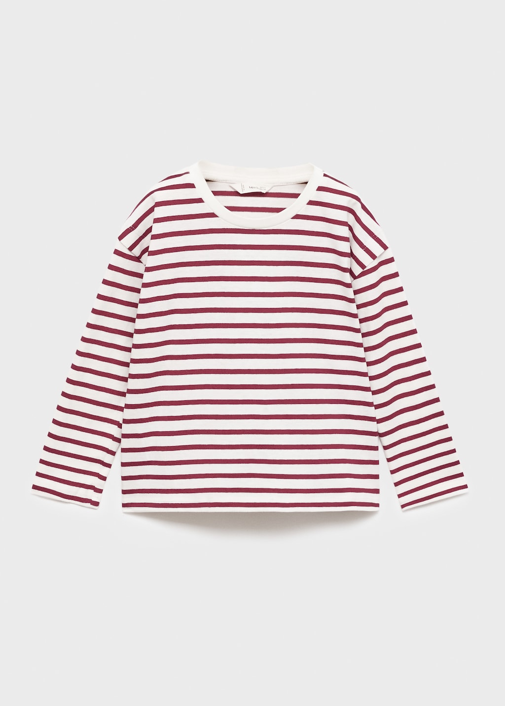 Striped cotton T-shirt
