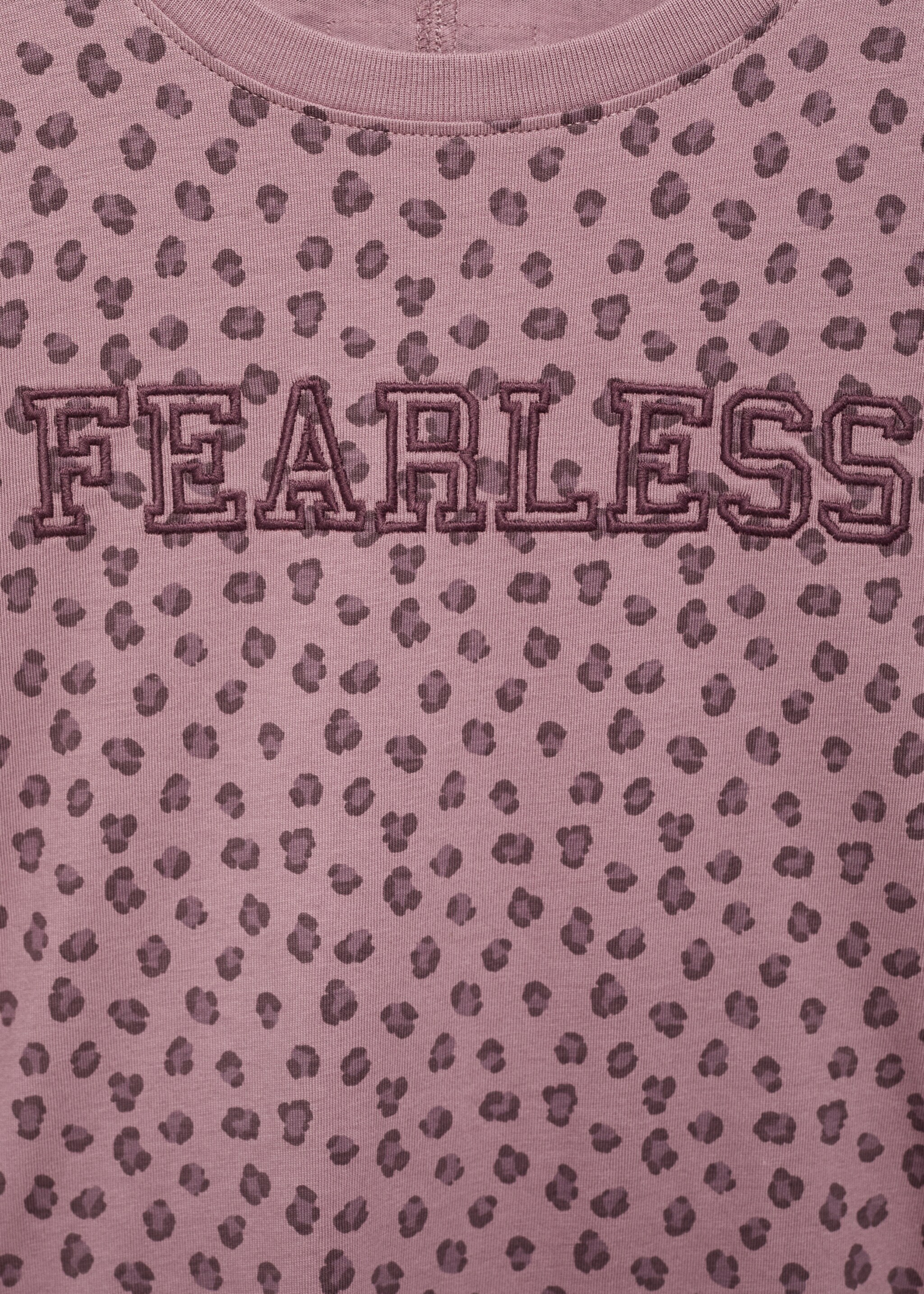 Camiseta fear - Detalle del artículo 8, Rosa. Ref: 17006345-00.