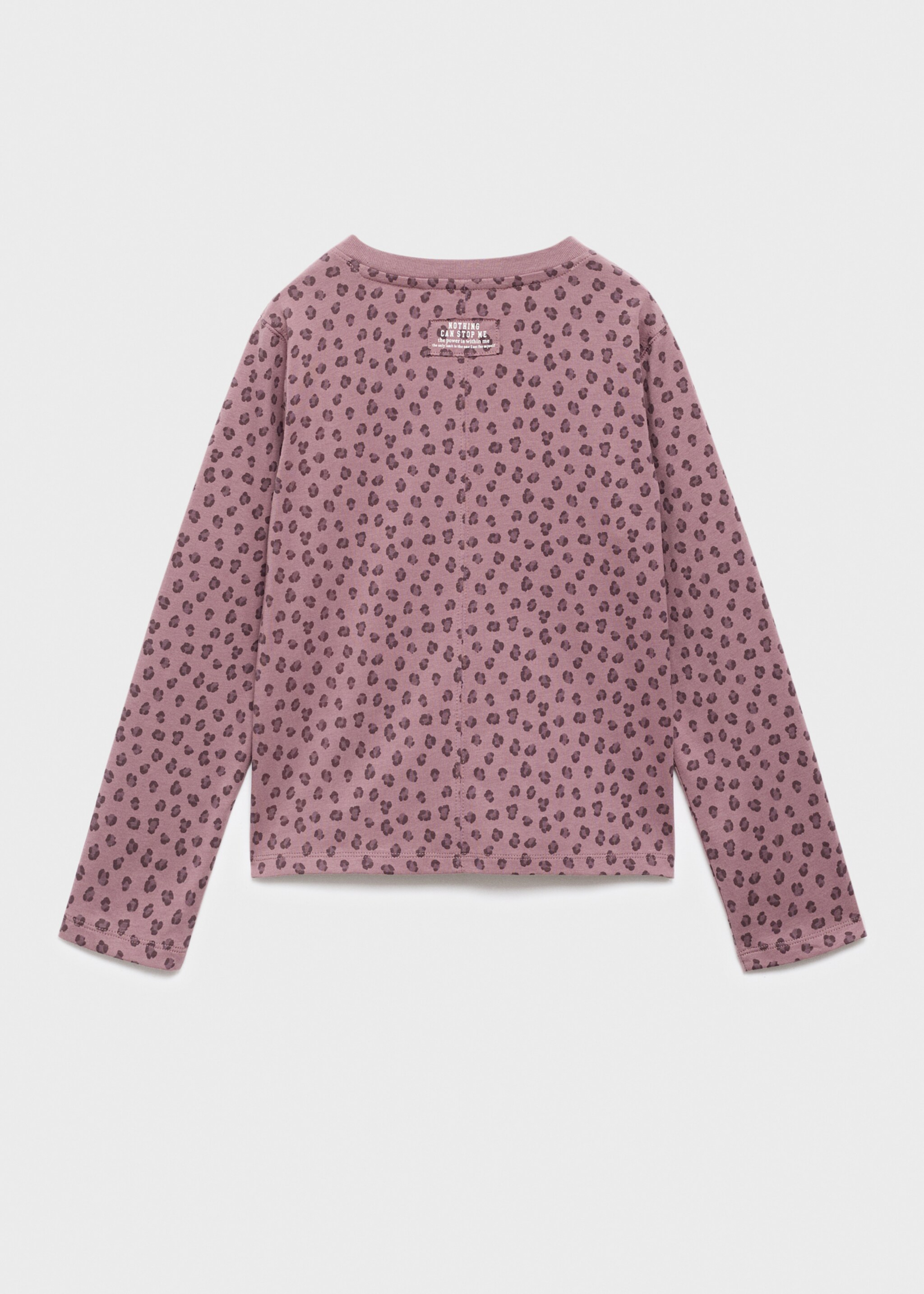 Camiseta fear - Reverso del artículo, Rosa. Ref: 17006345-00.