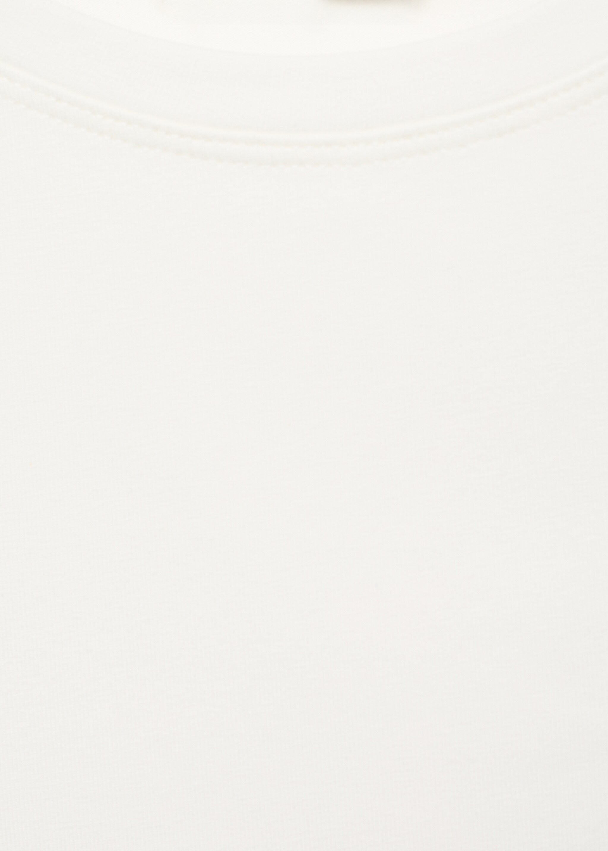 Cut-out t-shirt - Details of the article 0, Off White. Ref: 17006350-00.
