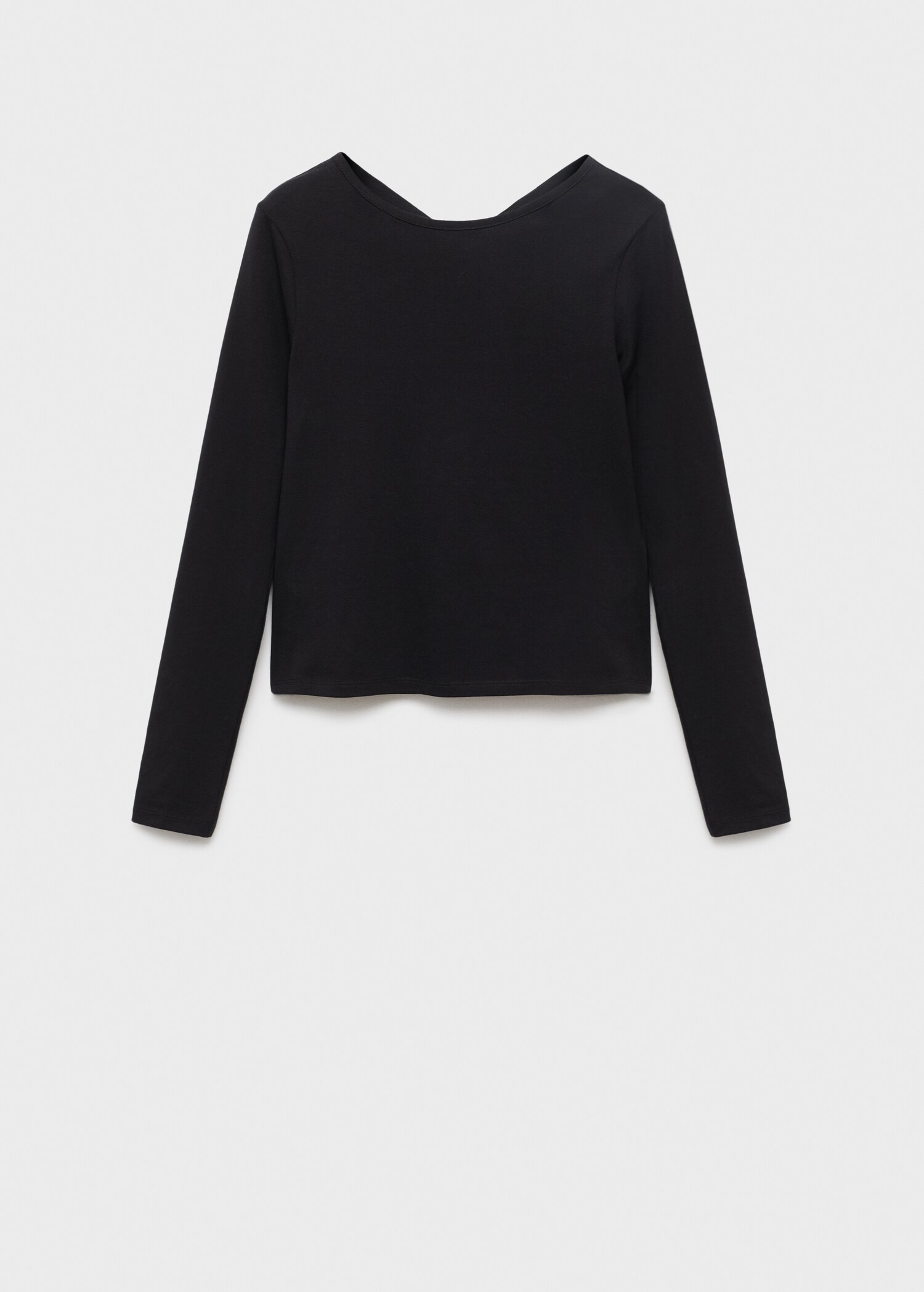 T-shirt with open back - Article without model