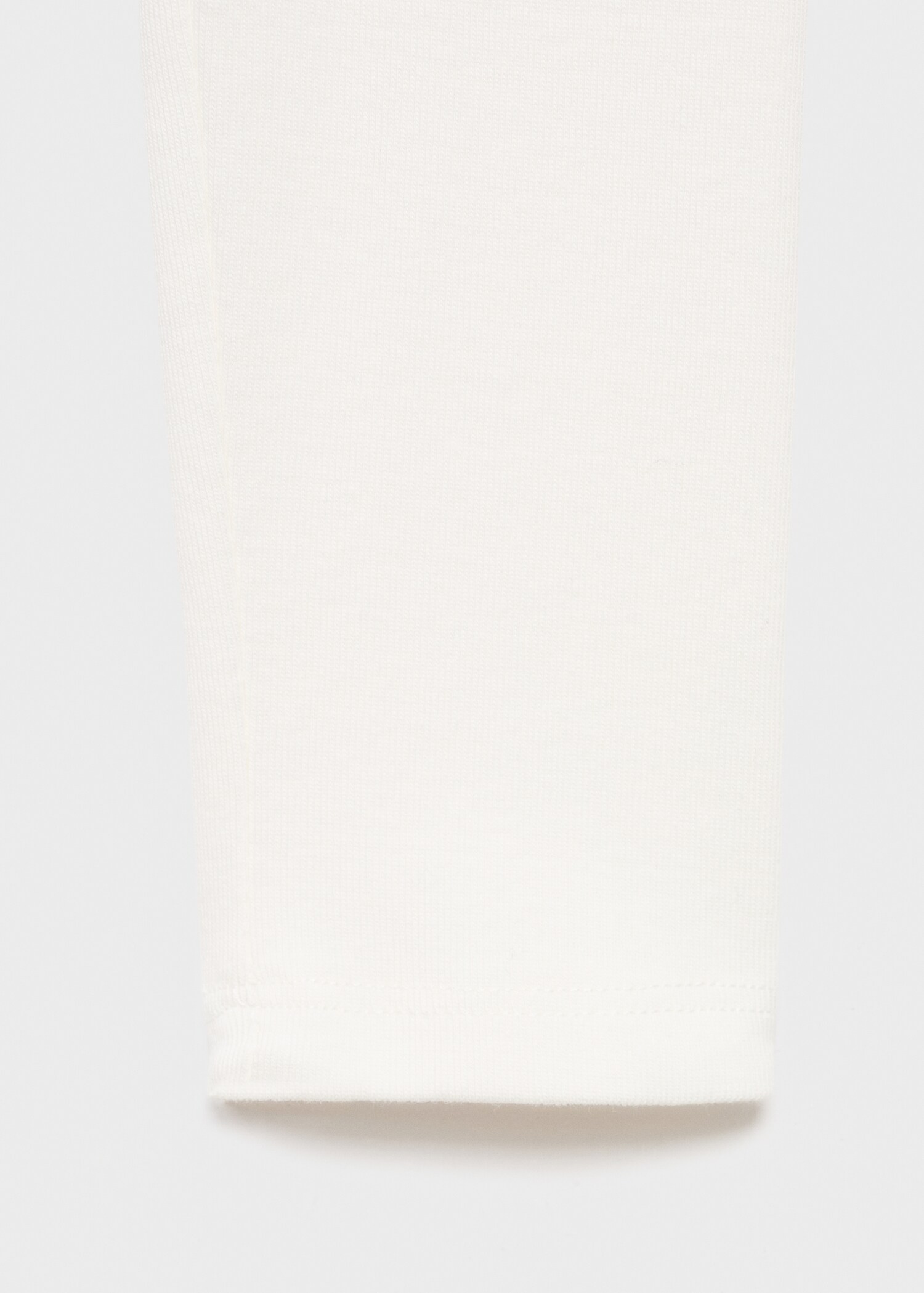 Gathered cotton t-shirt - Details of the article 0