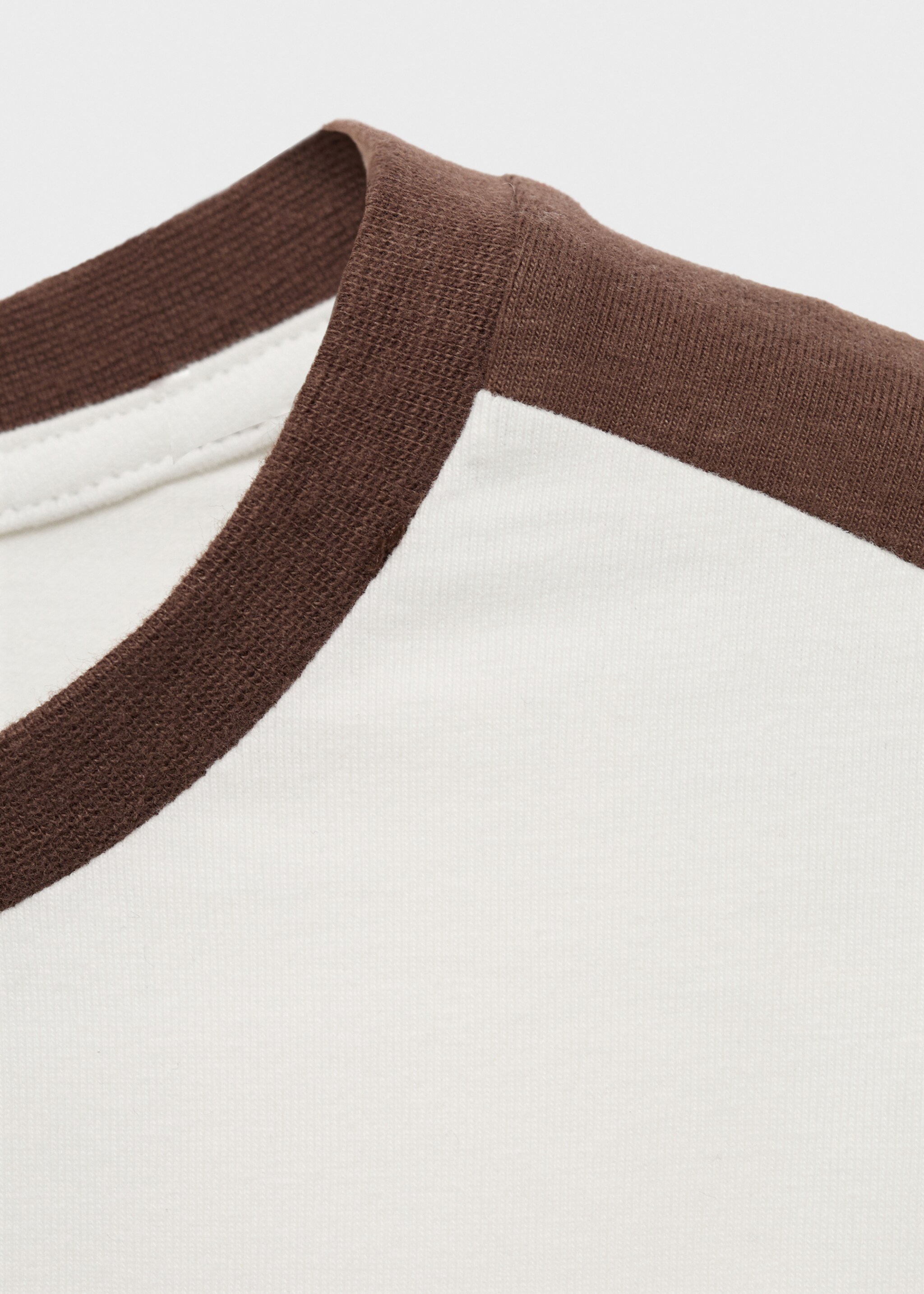 Printed cotton-blend t-shirt - Details of the article 8, Off White. Ref: 17006356-00.