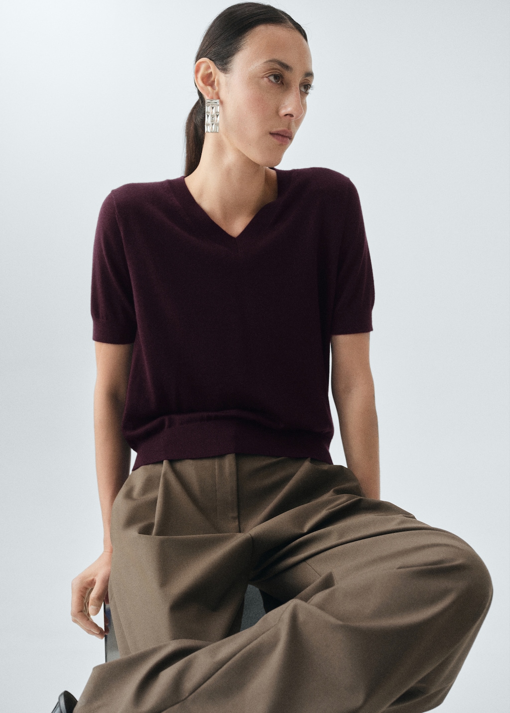 Mango 100% merino wool sweater