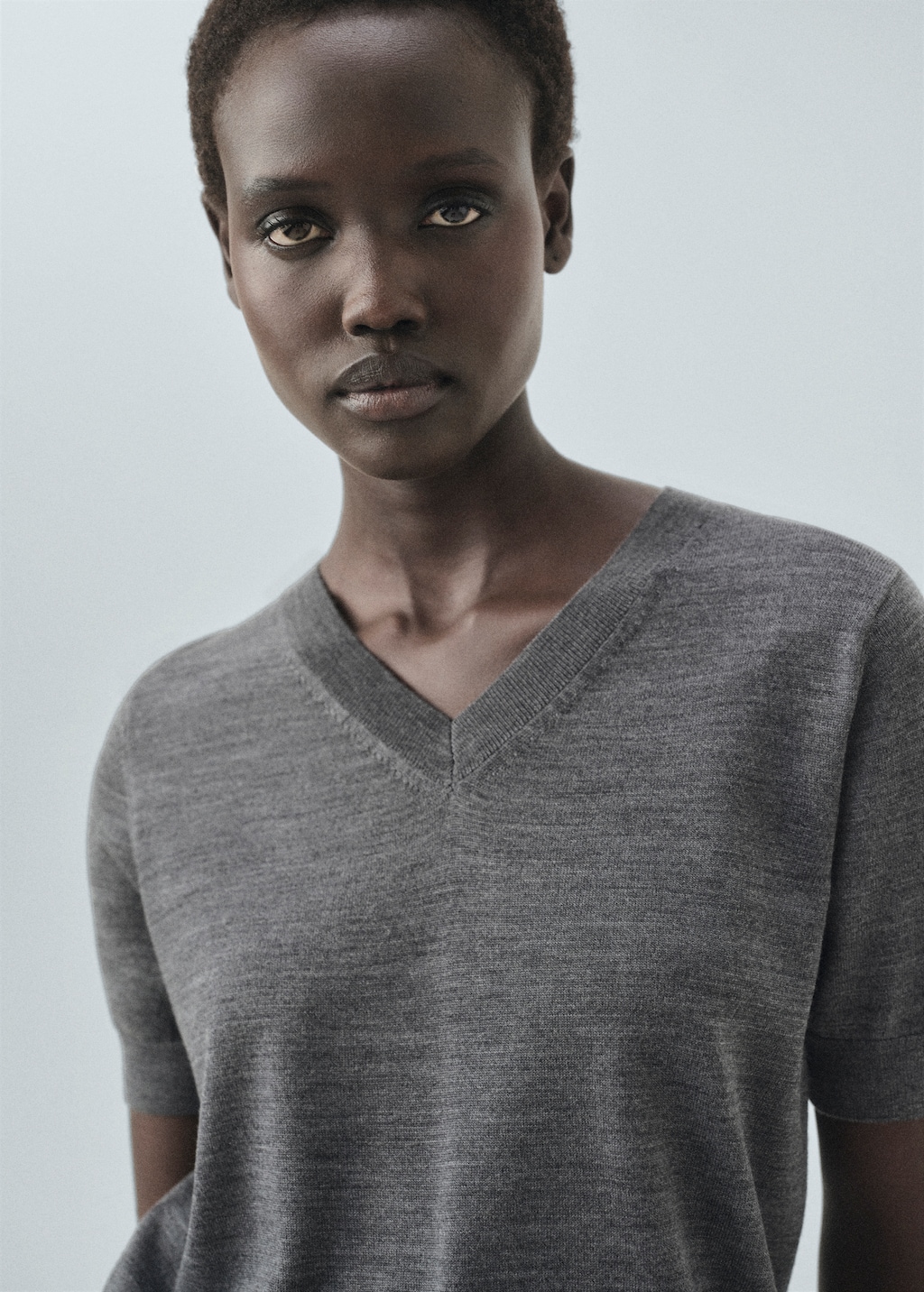 Mango 100% merino wool sweater thumbnail