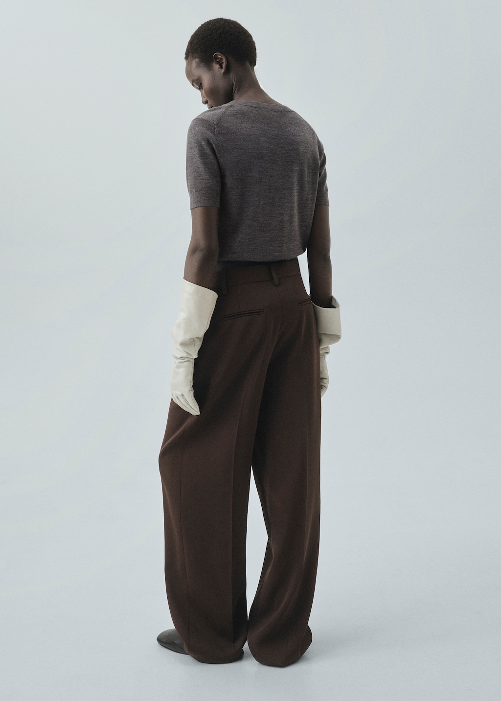 Mango 100% merino wool sweater thumbnail