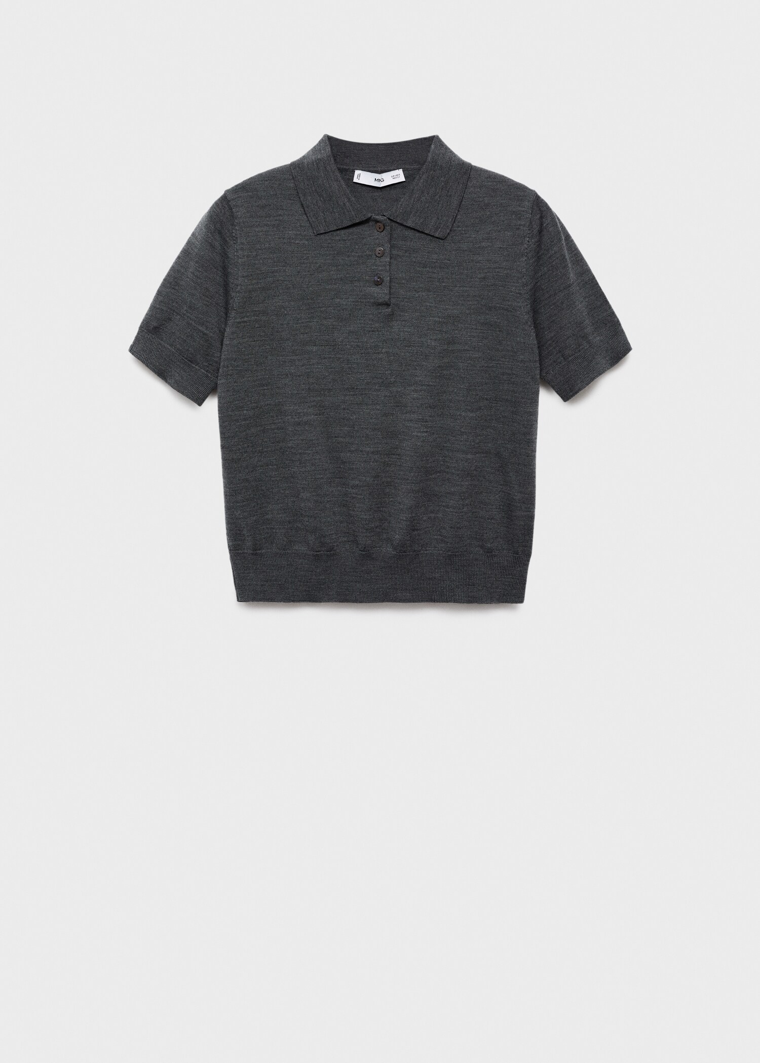 Pull 100% laine col polo - Article sans modèle