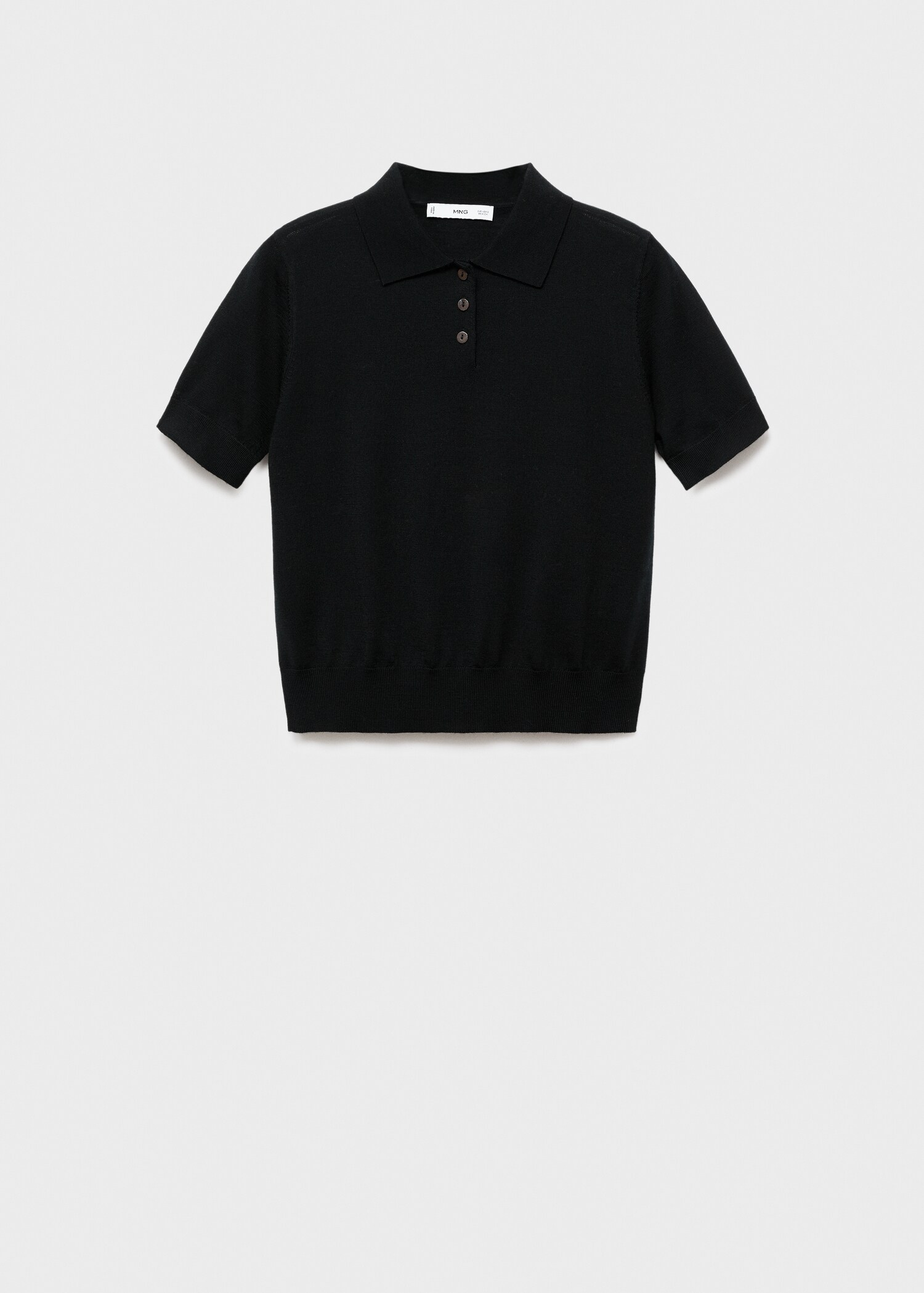 Pull 100% laine col polo - Article sans modèle