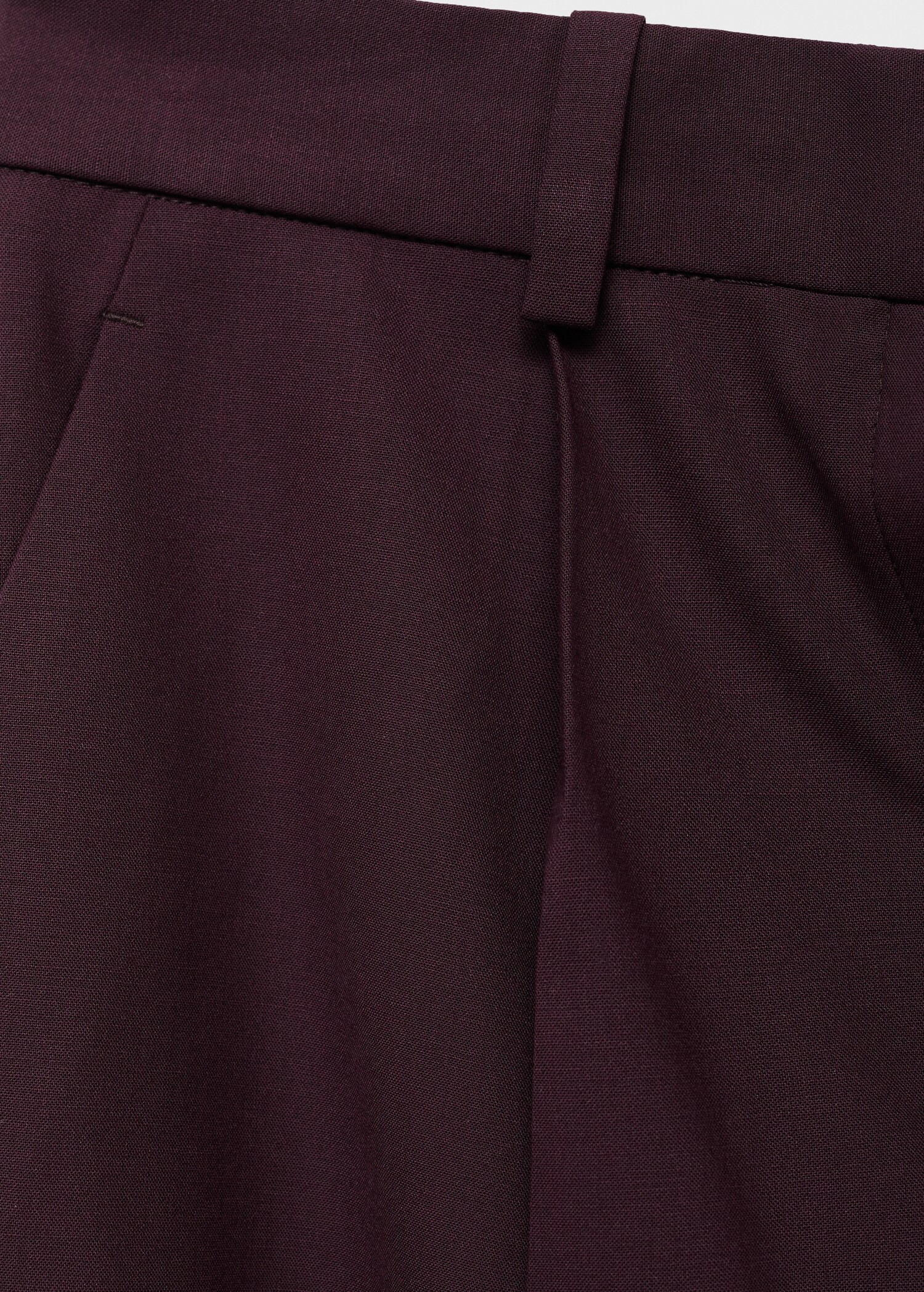 Pantalon costume droit laine - Détail de l'article 0