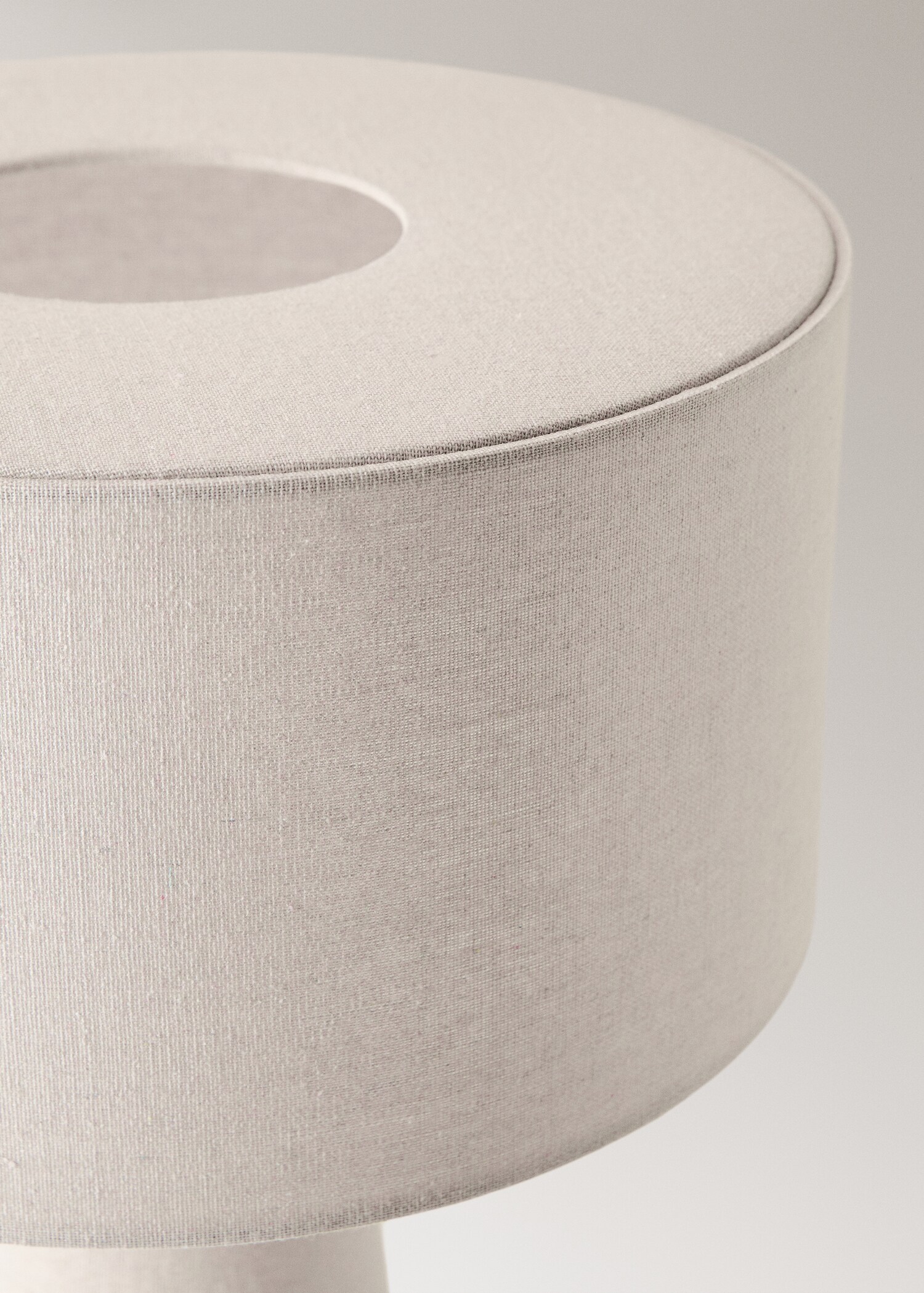 Grande lampe de table en tissu - Détail de l'article 2