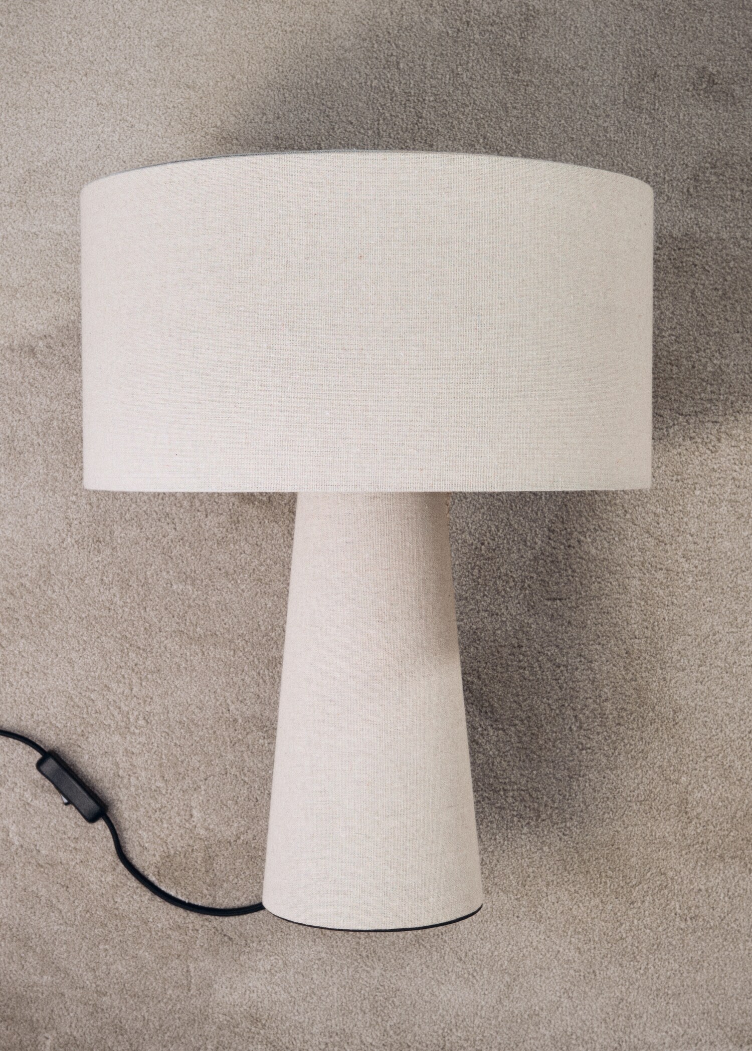 Grande lampe de table en tissu - Détail de l'article 7