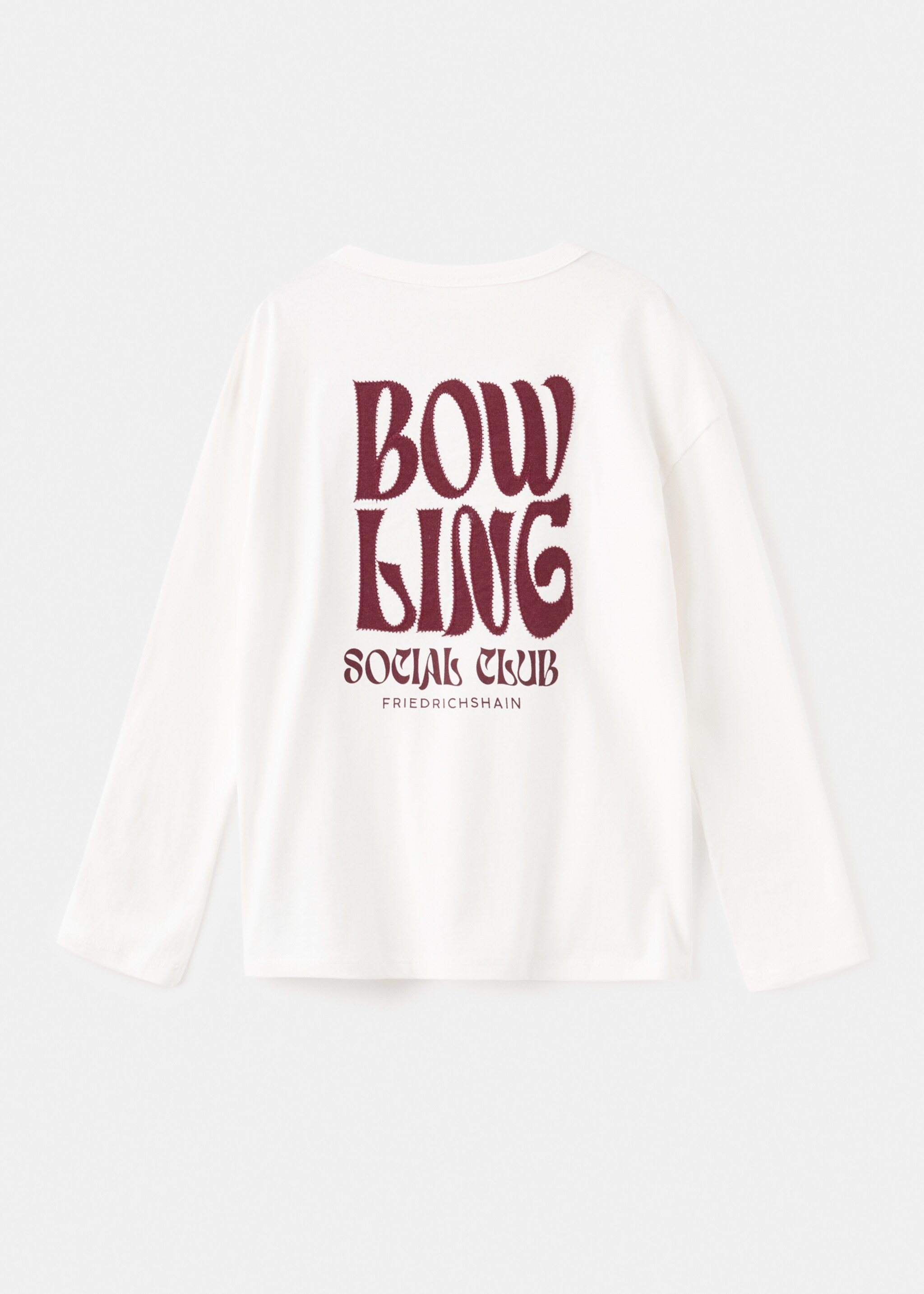 Printed cotton-blend T-shirt - Reverse of the article, Off White. Ref: 17006731-00.