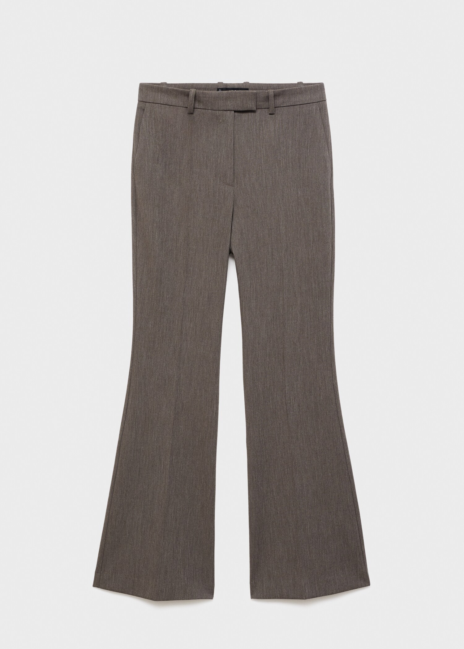 Mid-rise flare trousers - Article without model