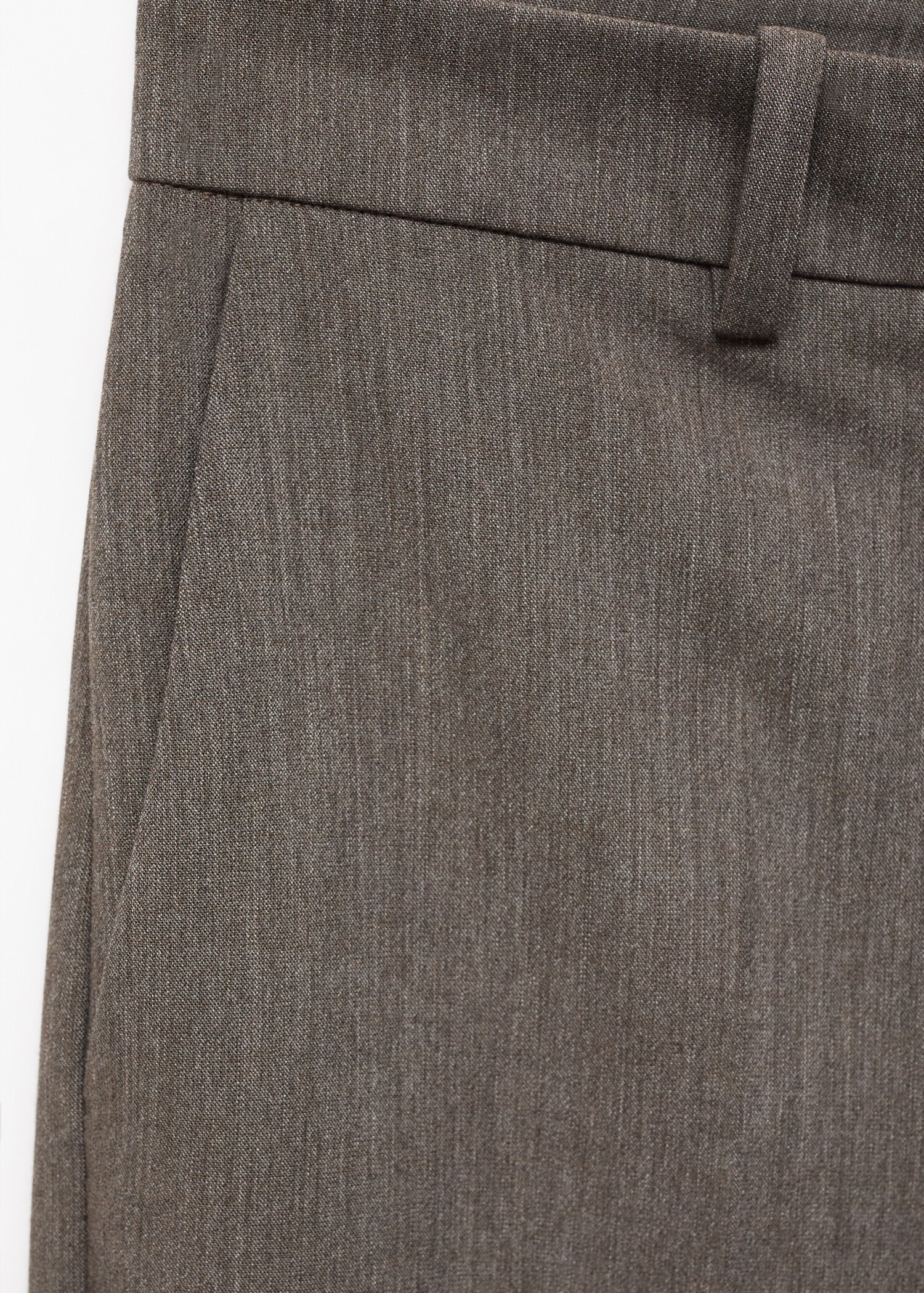 Mid-rise flare trousers - Details of the article 0