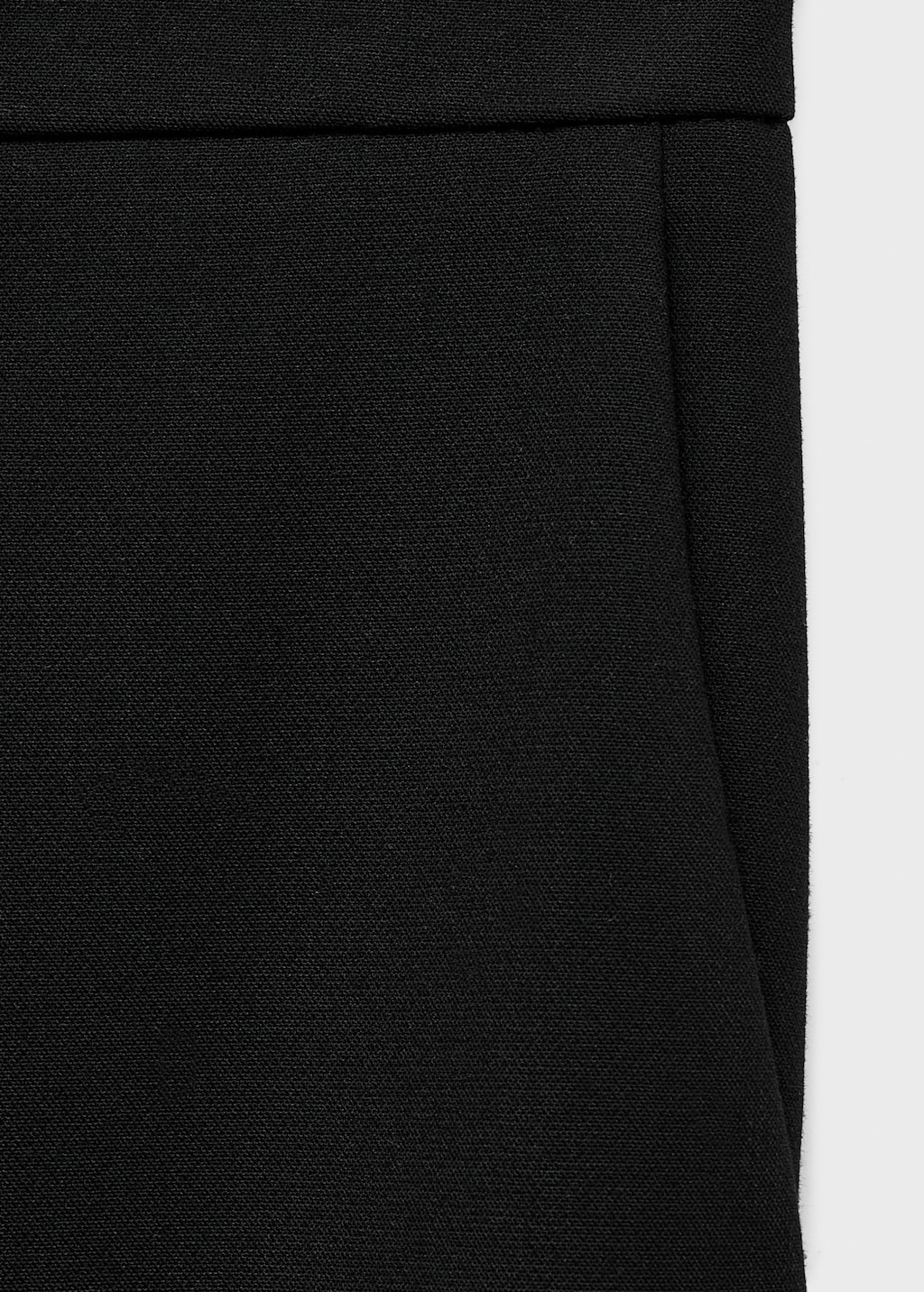 Mid-rise flare pants