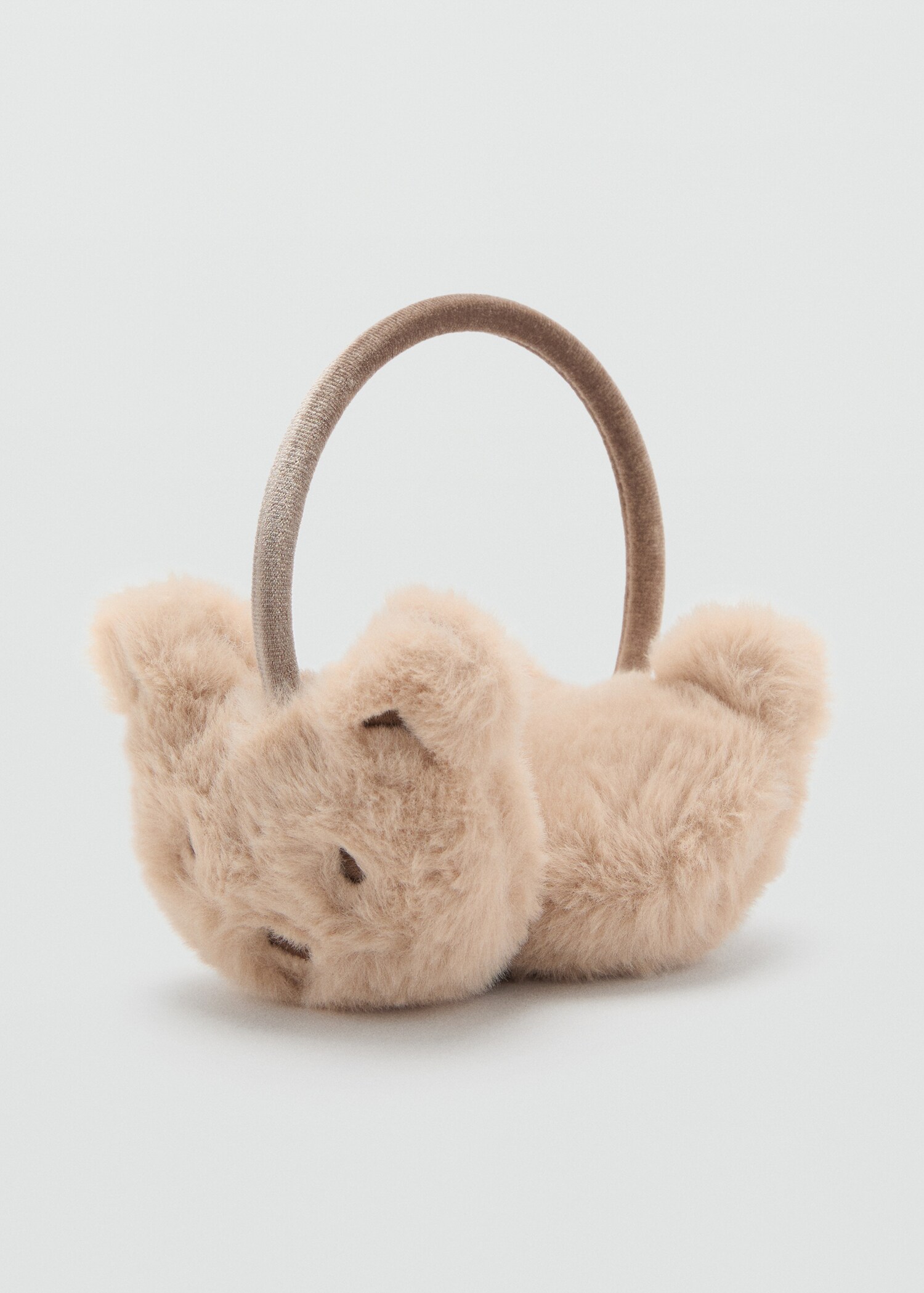 Fur-effect earmuffs - Medium plane