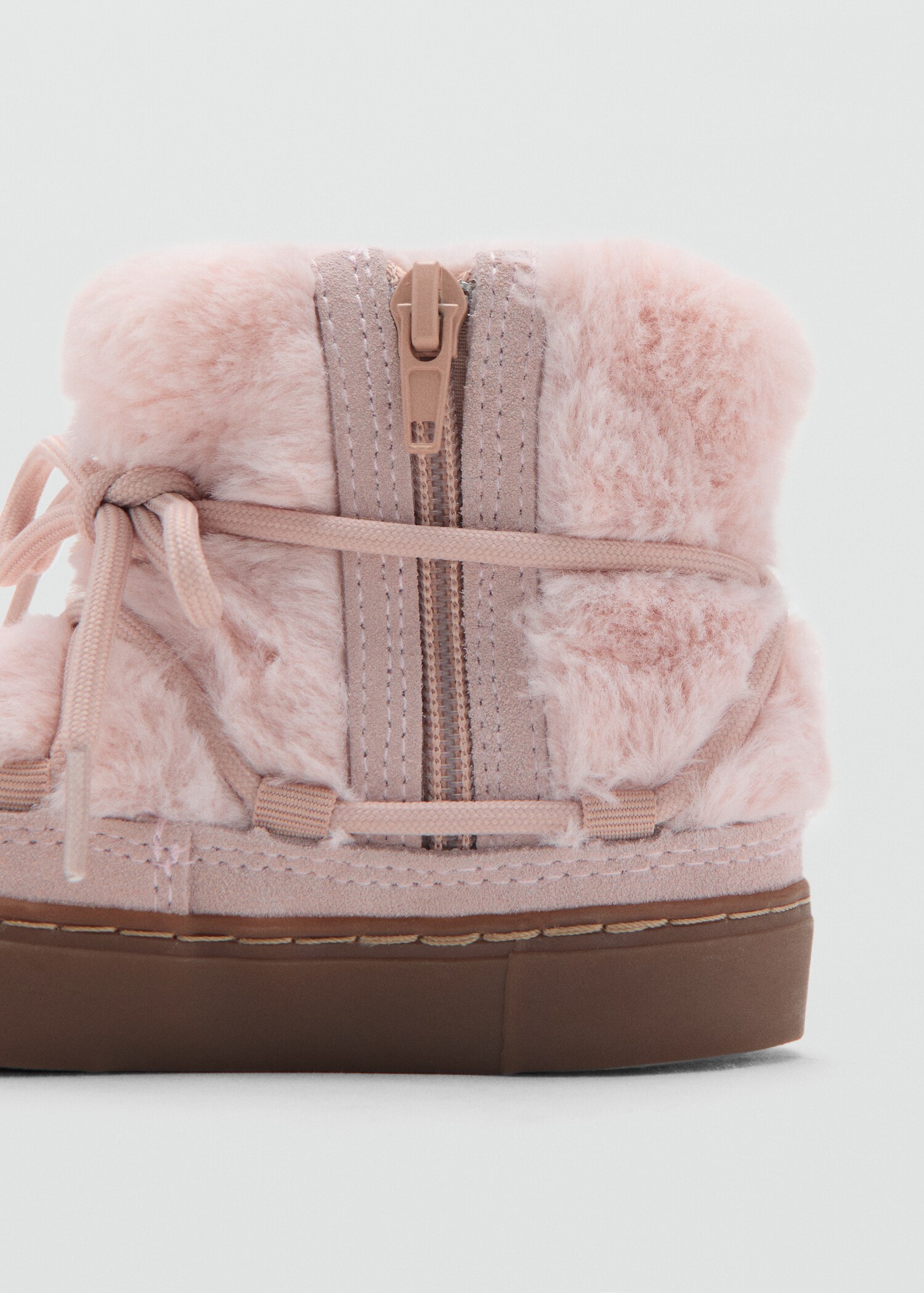 Hair lace ankle boots - Details of the article 1