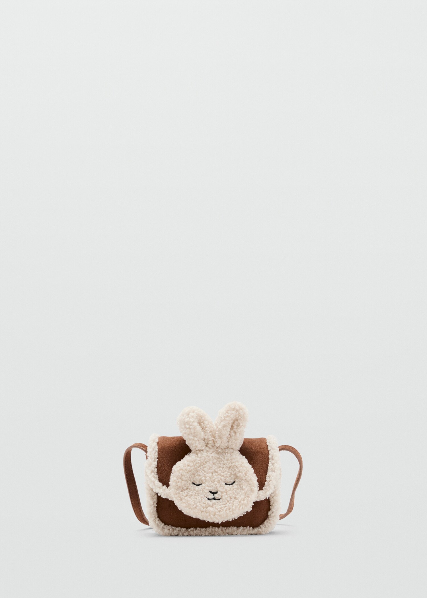 Shearling-effect bunny bag - Article without model