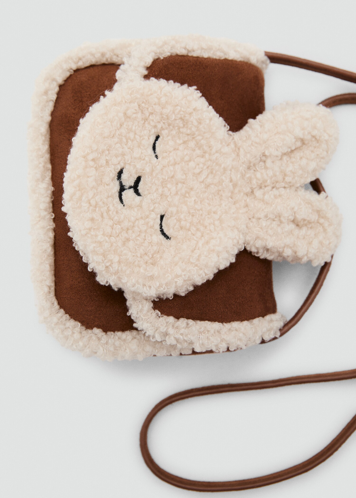 Shearling-effect bunny bag - Details of the article 2