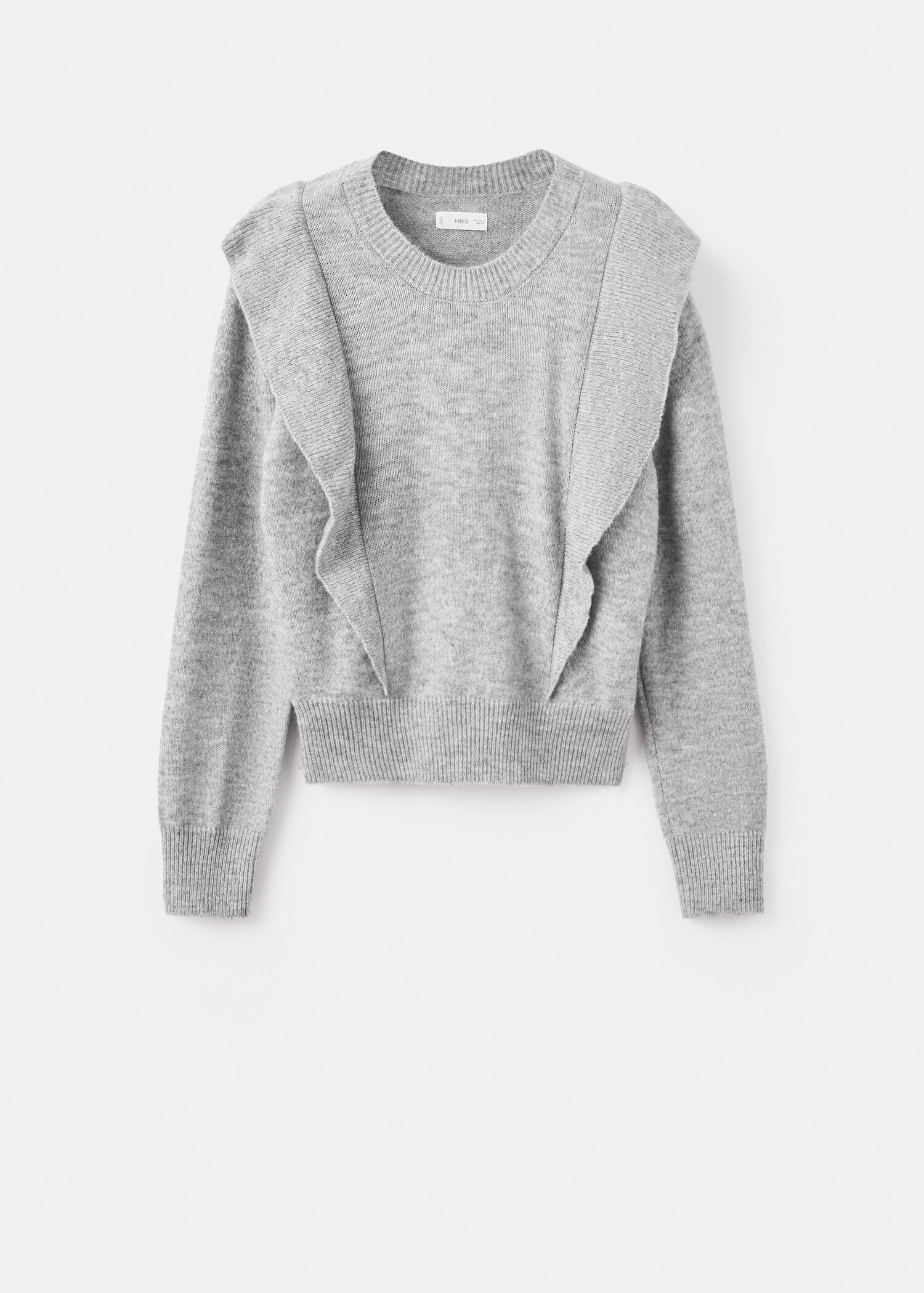 Ruffle knitted sweater - Article without model