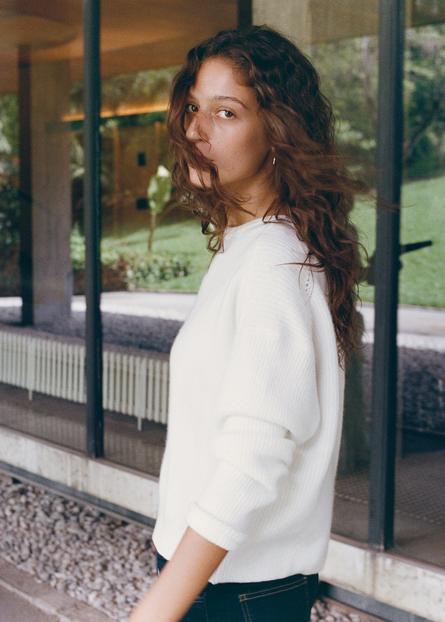 Long-sleeve knitted sweater - Details of the article 5