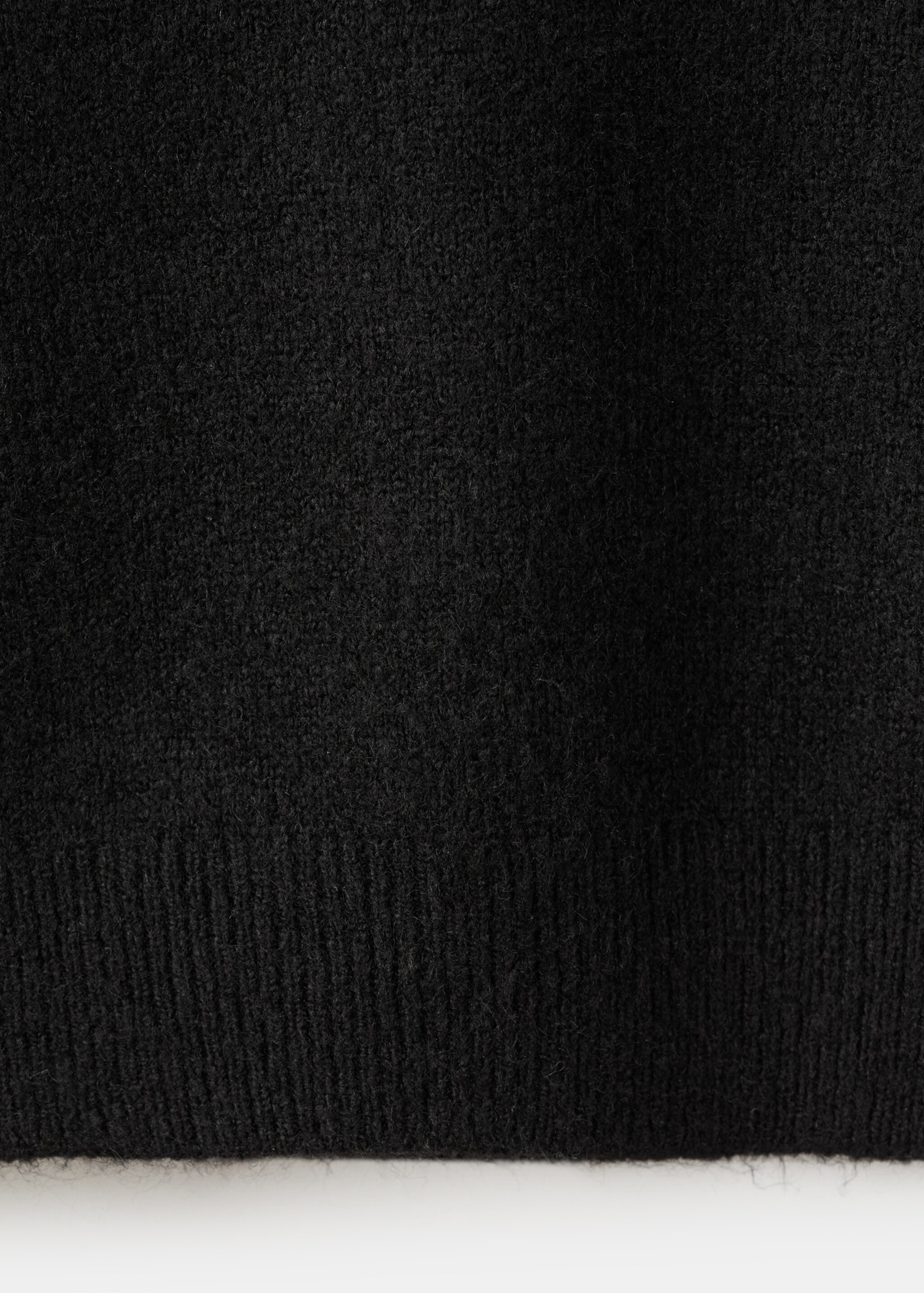 Pull-over maille col montant - Détail de l'article 0, Noir. Ref: 17007135-00.