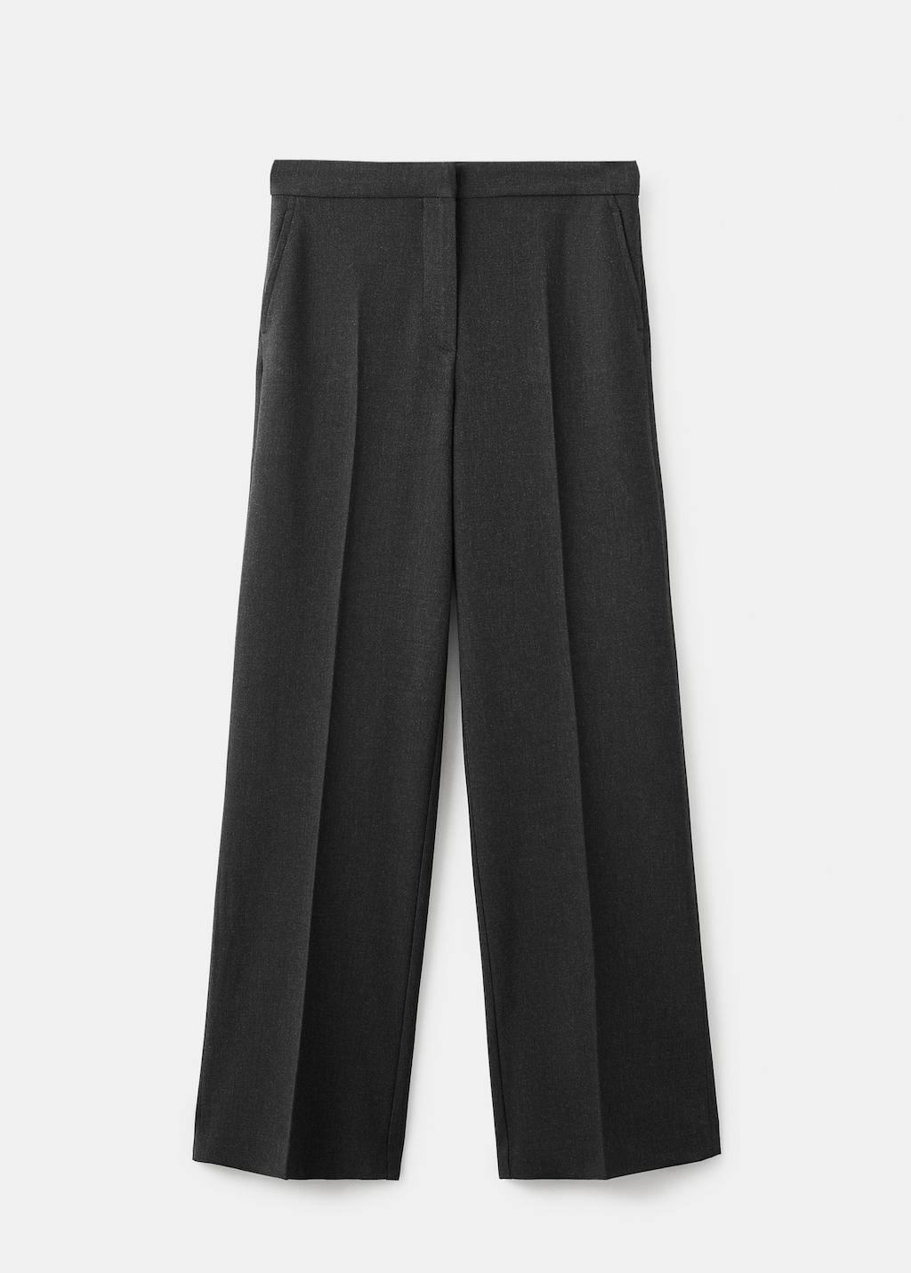Pleated suit pants