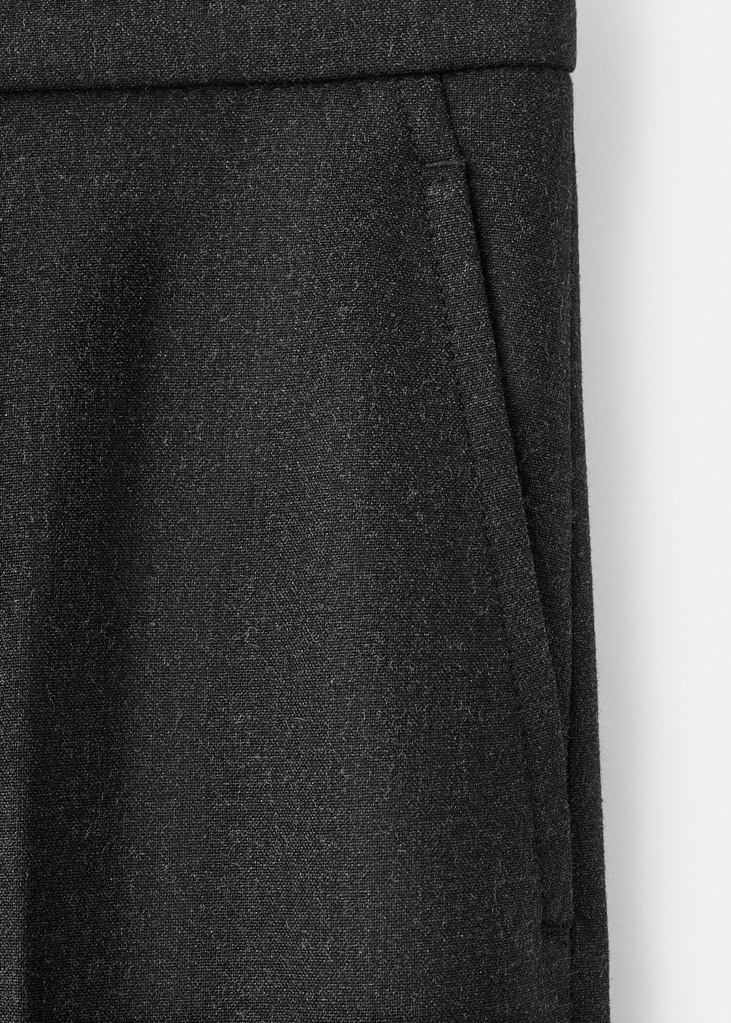 Pleated suit trousers - Details of the article 0