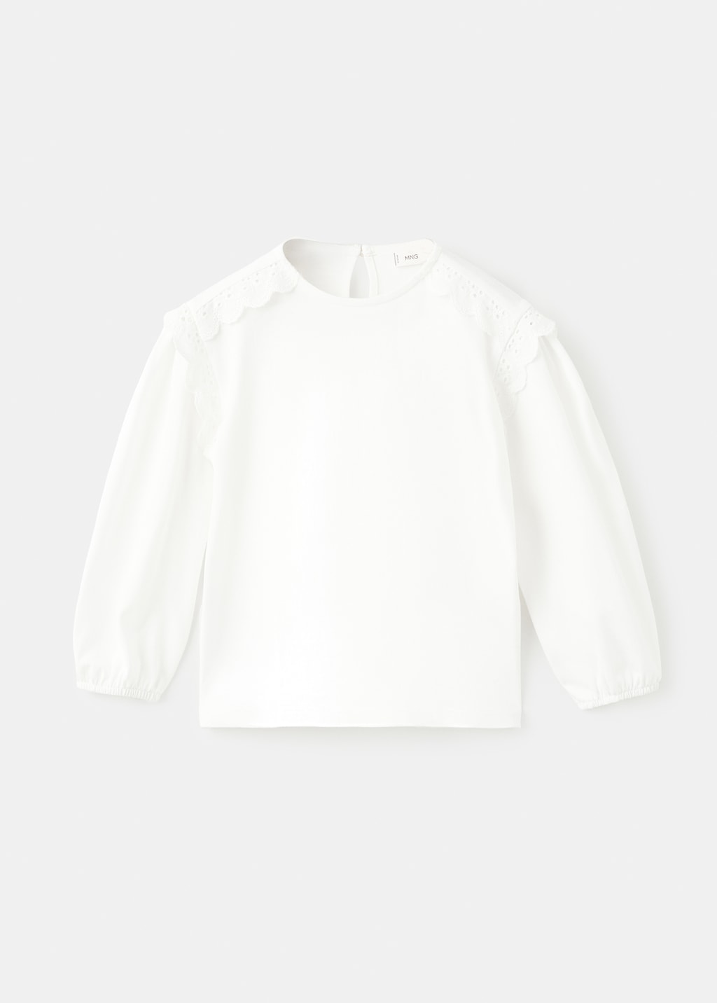 T-shirt with lace details