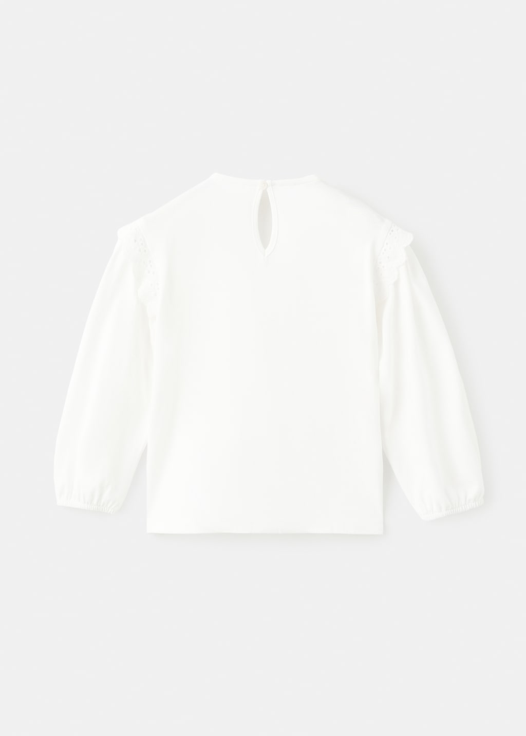 T-shirt with lace details