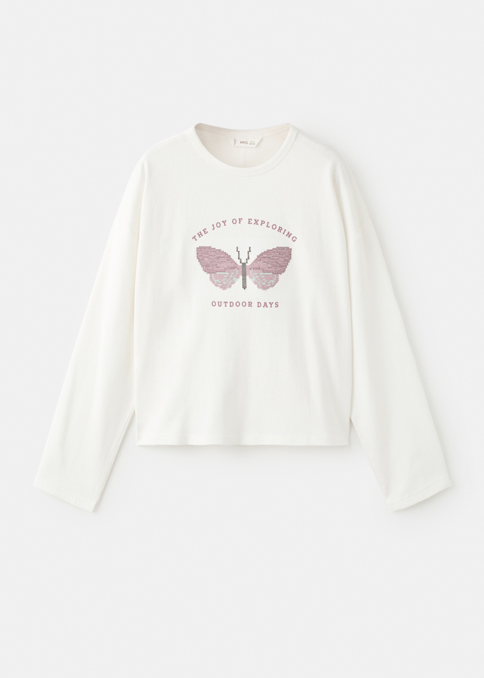T-shirt bloom - Article without model, Off White. Ref: 17007773-00.