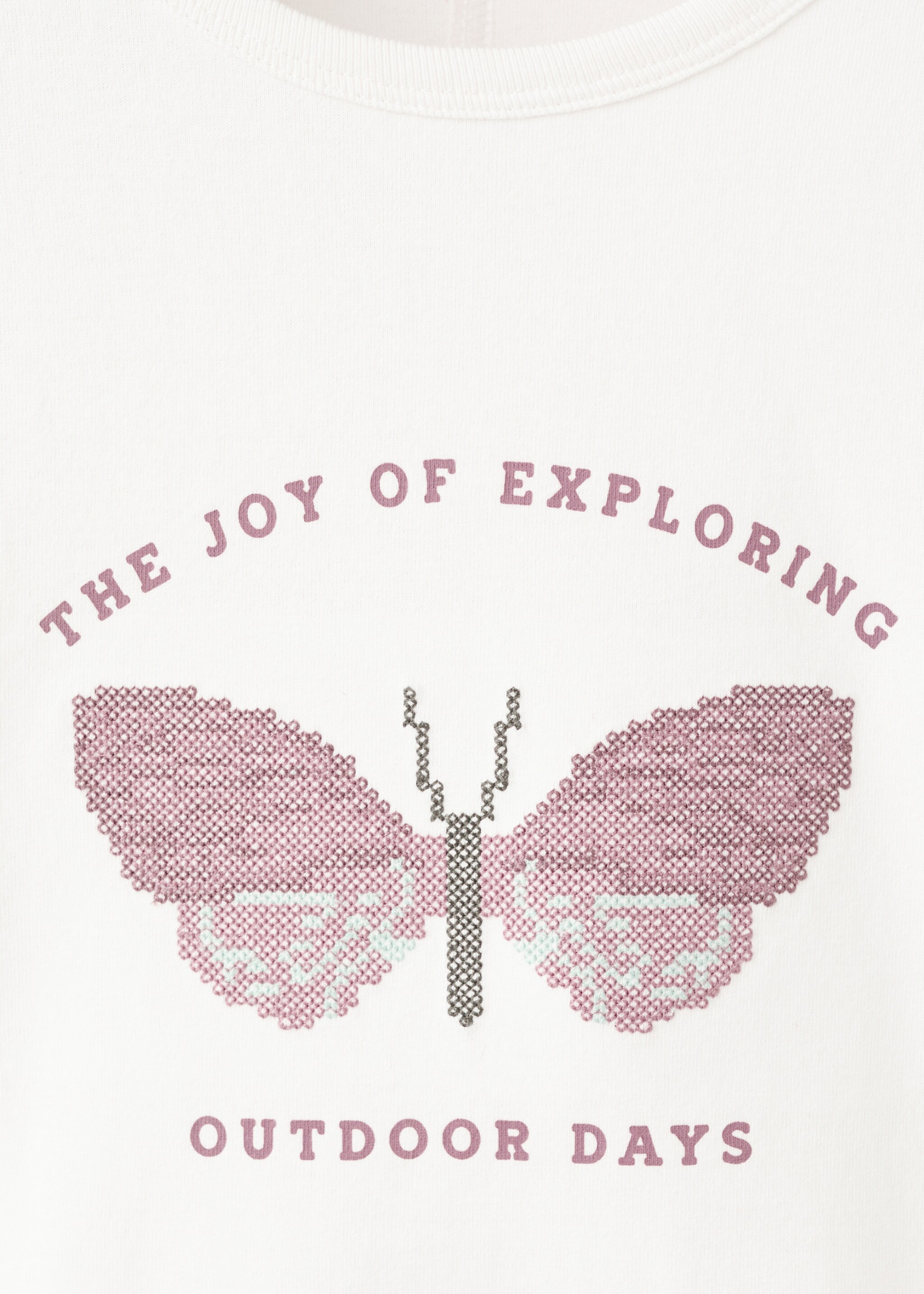 T-shirt bloom - Details of the article 0, Off White. Ref: 17007773-00.