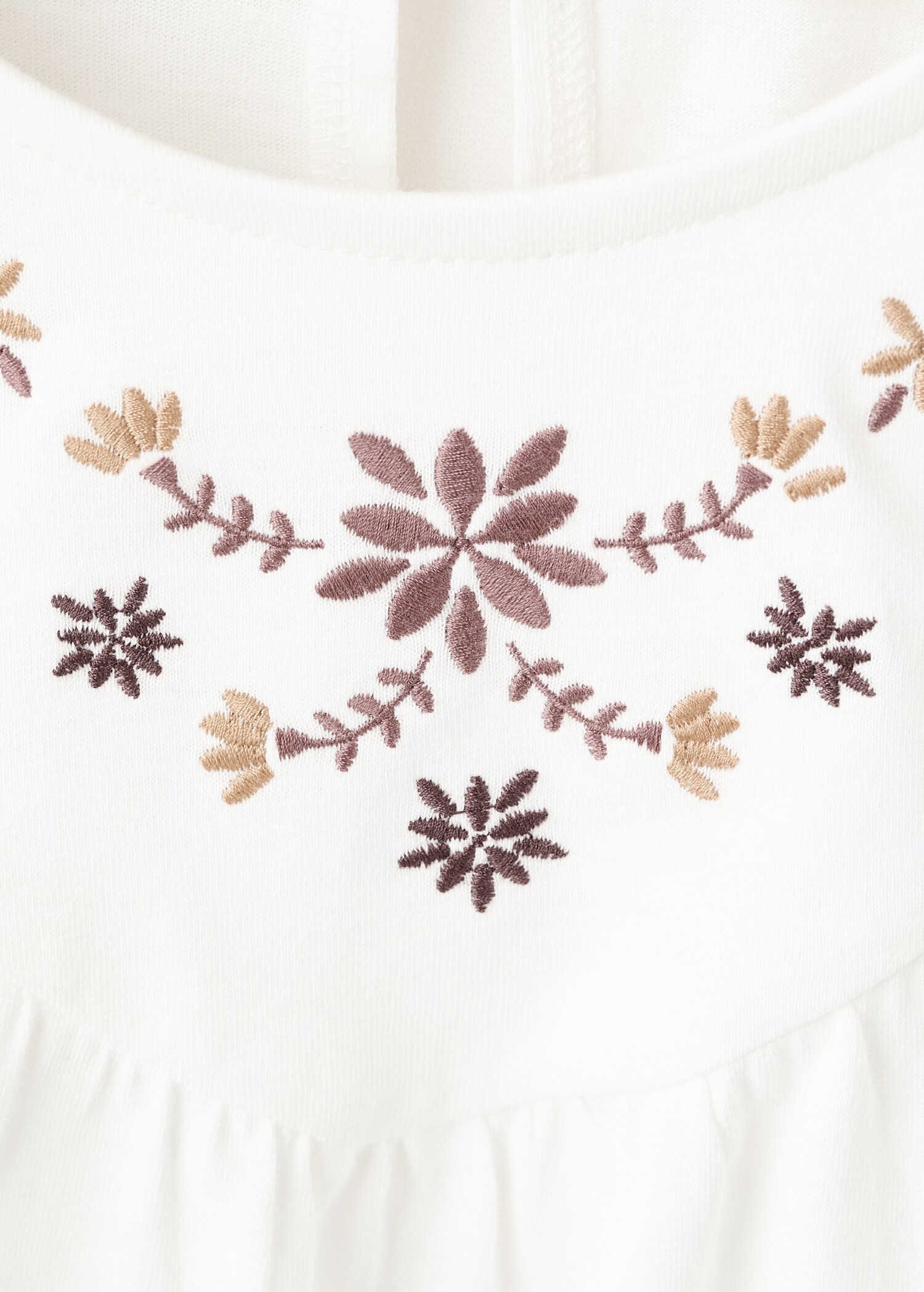 Camiseta bordado flor - Detalle del artículo 8