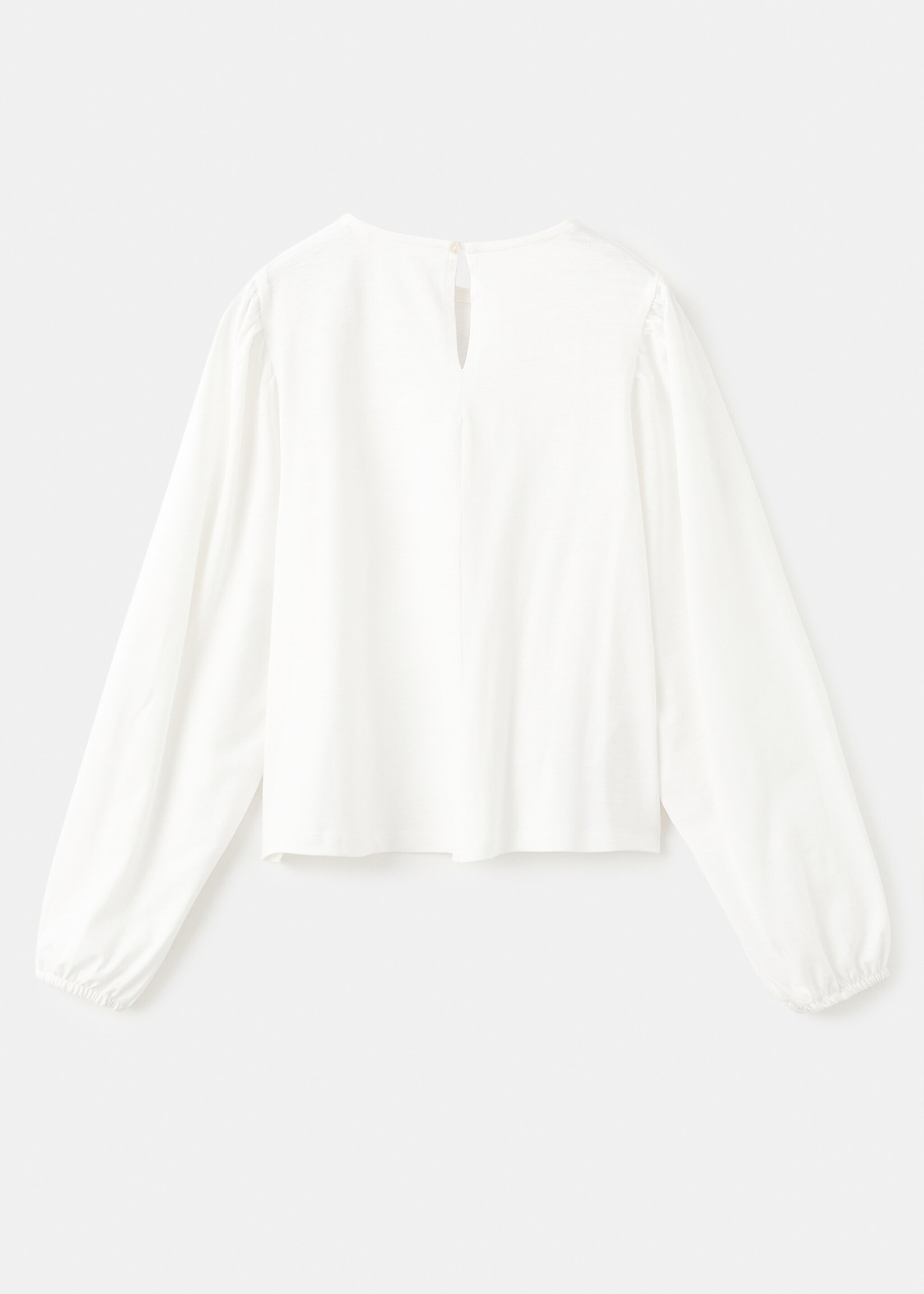 Camiseta can - Reverso del artículo, Blanco roto. Ref: 17007777-00.