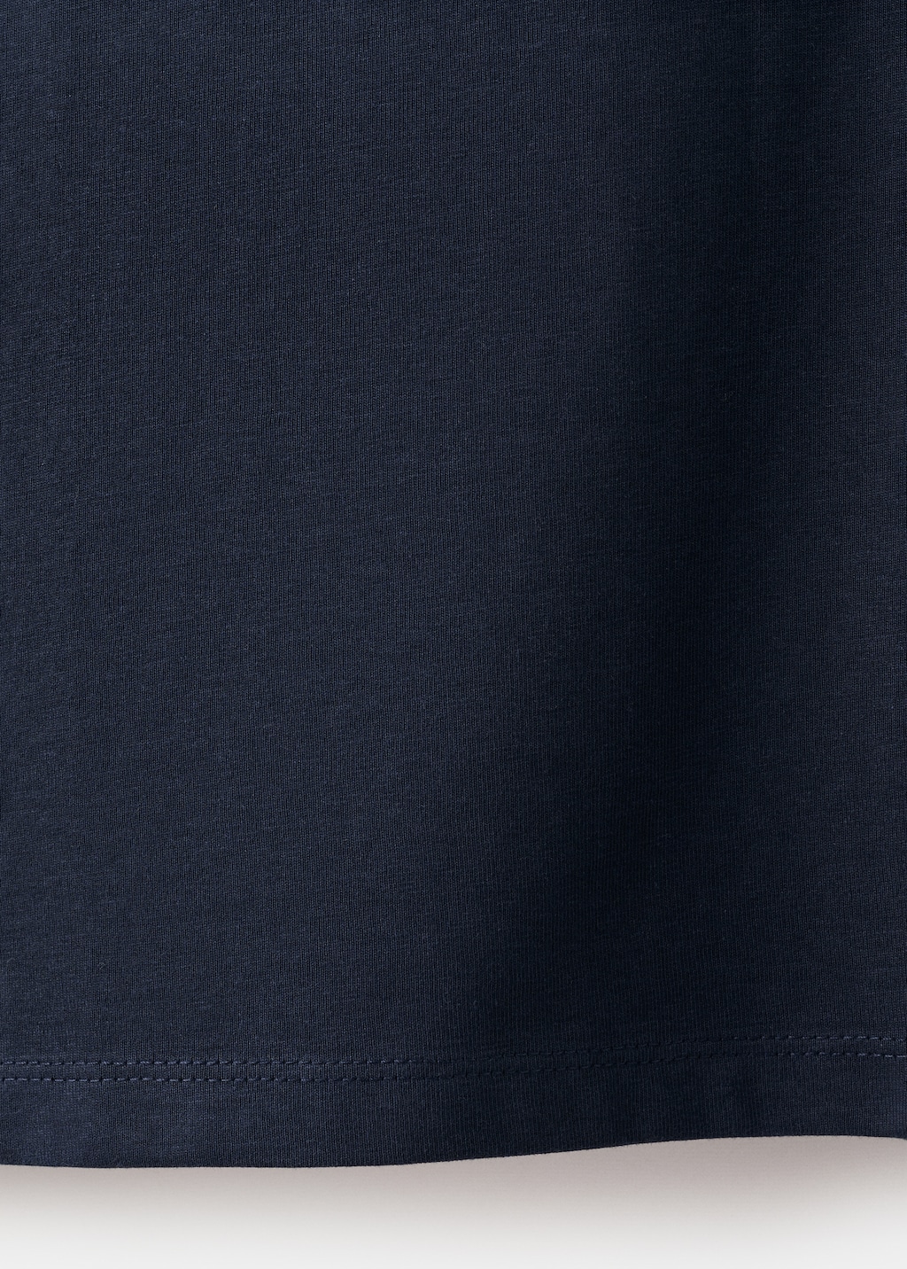 Cotton t-shirt with embroidered fish