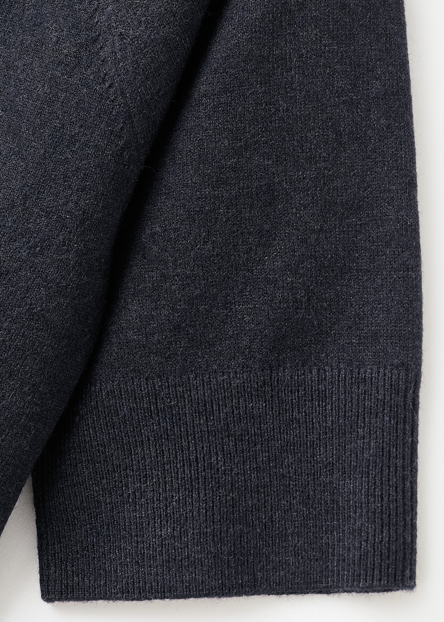 Pull laine mélangée manches courtes - Détail de l'article 8