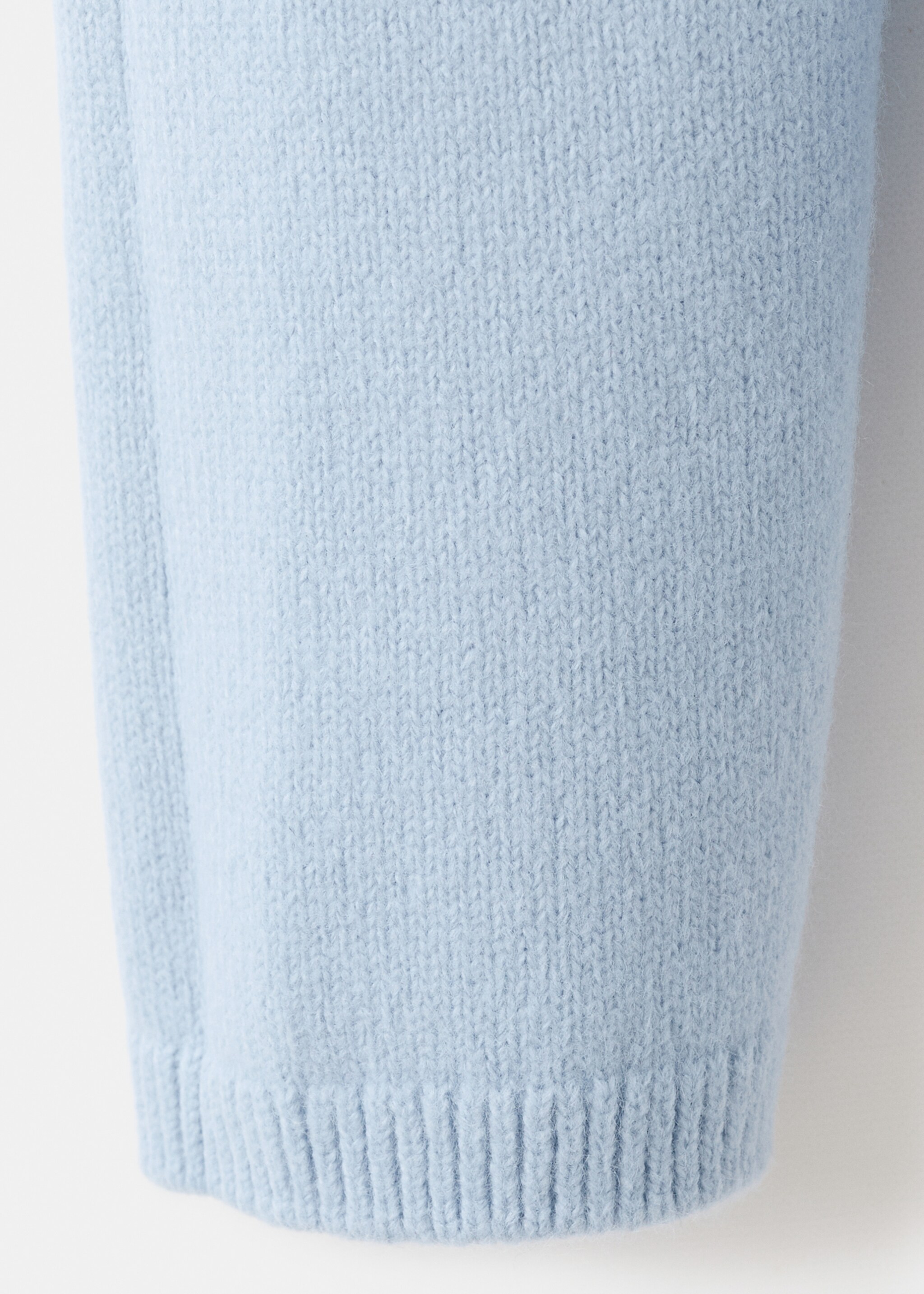Boat neck sweater - Details of the article 0, Sky Blue. Ref: 17007793-00.
