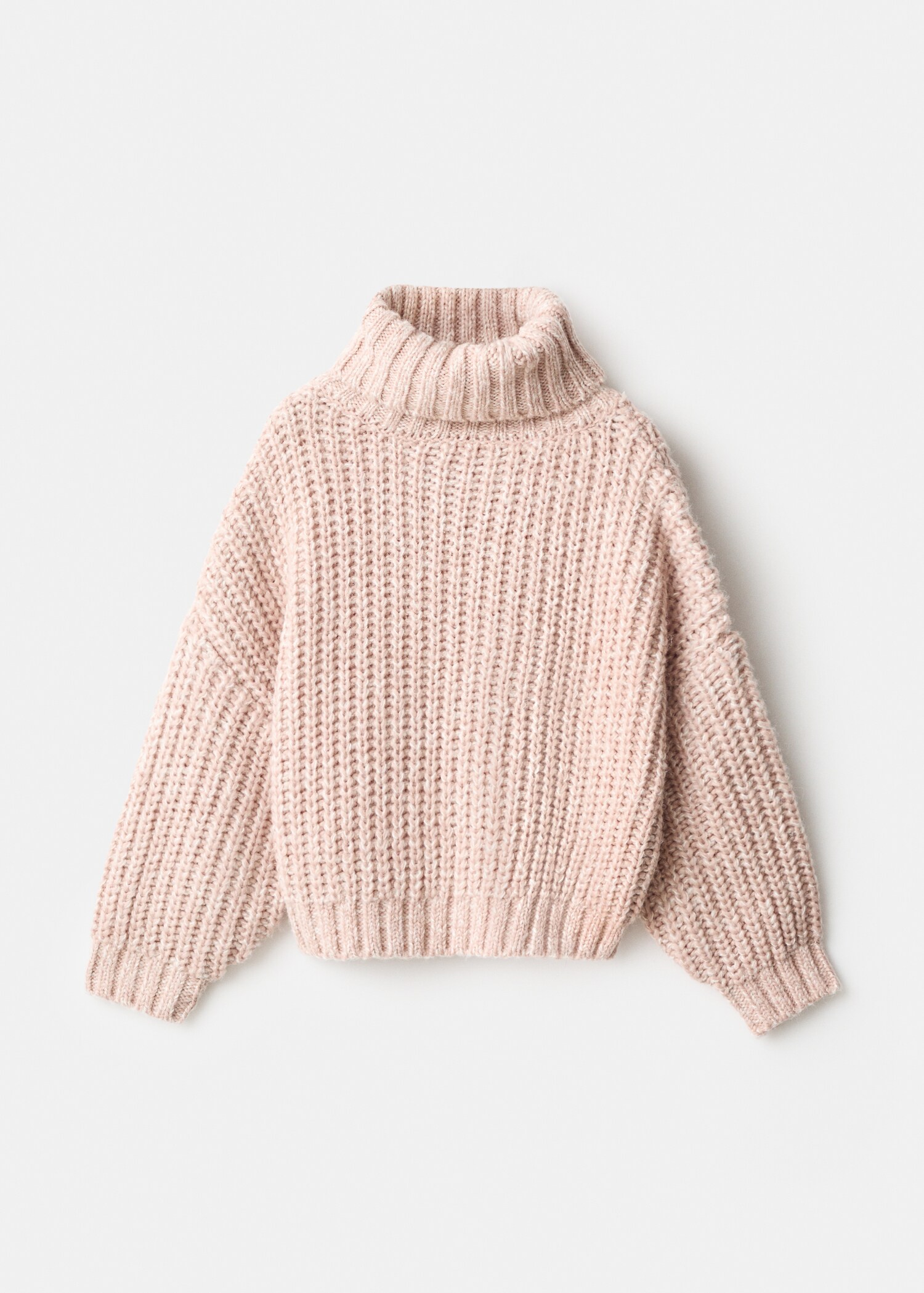 Turtleneck knit sweater - Article without model